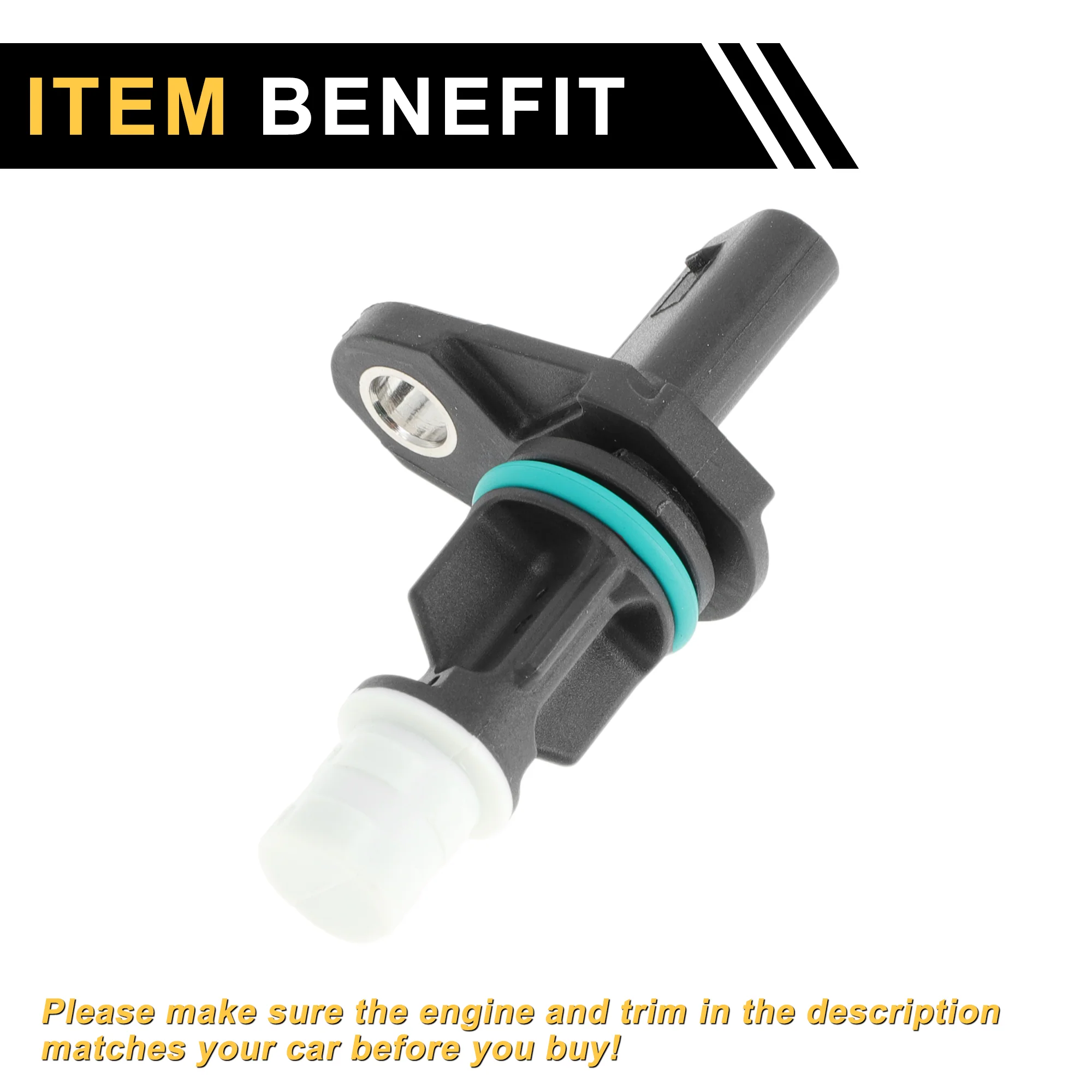 1 Pc No.12674702 Crankshaft Position Sensor for Chevrolet Camaro 2016-2018 - Image 6