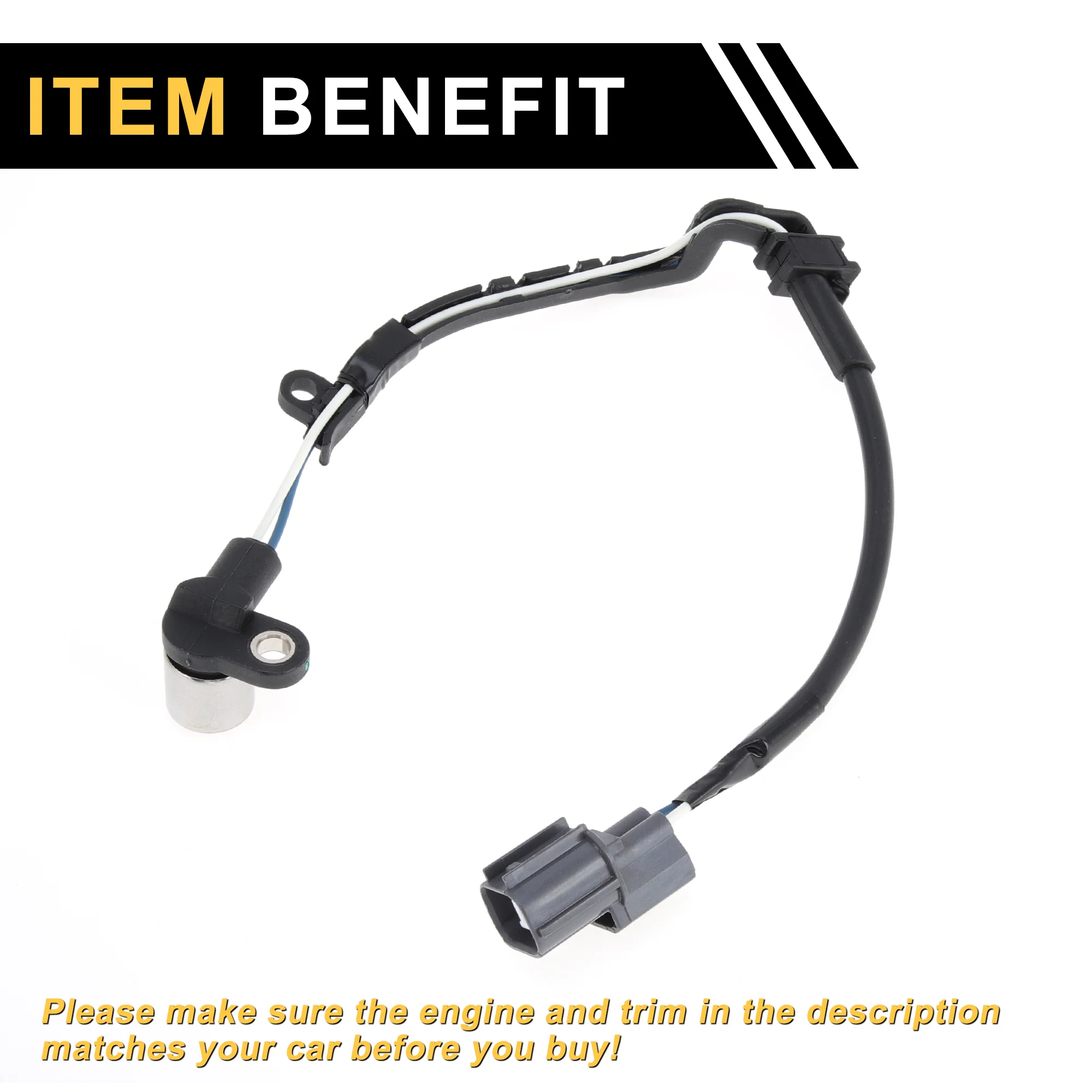 1 Pc No.37501P8AA01 Crankshaft Position Sensor for HONDA Accord VII 3.0 2003-2005 Sturdy Car Engine Crank CKP Sensor - Image 7