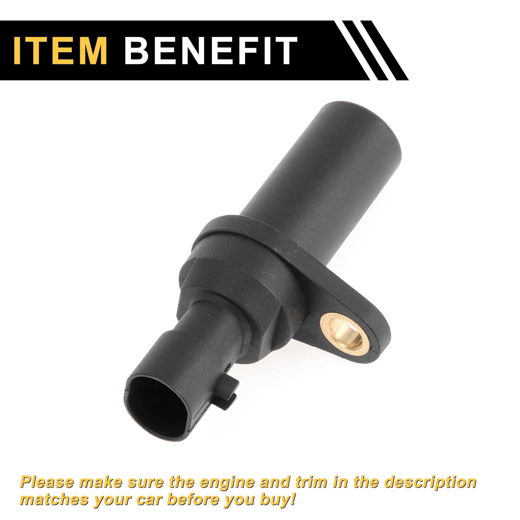 1 Pc No.46815160 Crankshaft Position Sensor for FIAT 500 Hatchback 1.4 2008 Sturdy Car Engine Crank CKP Sensor - Image 7