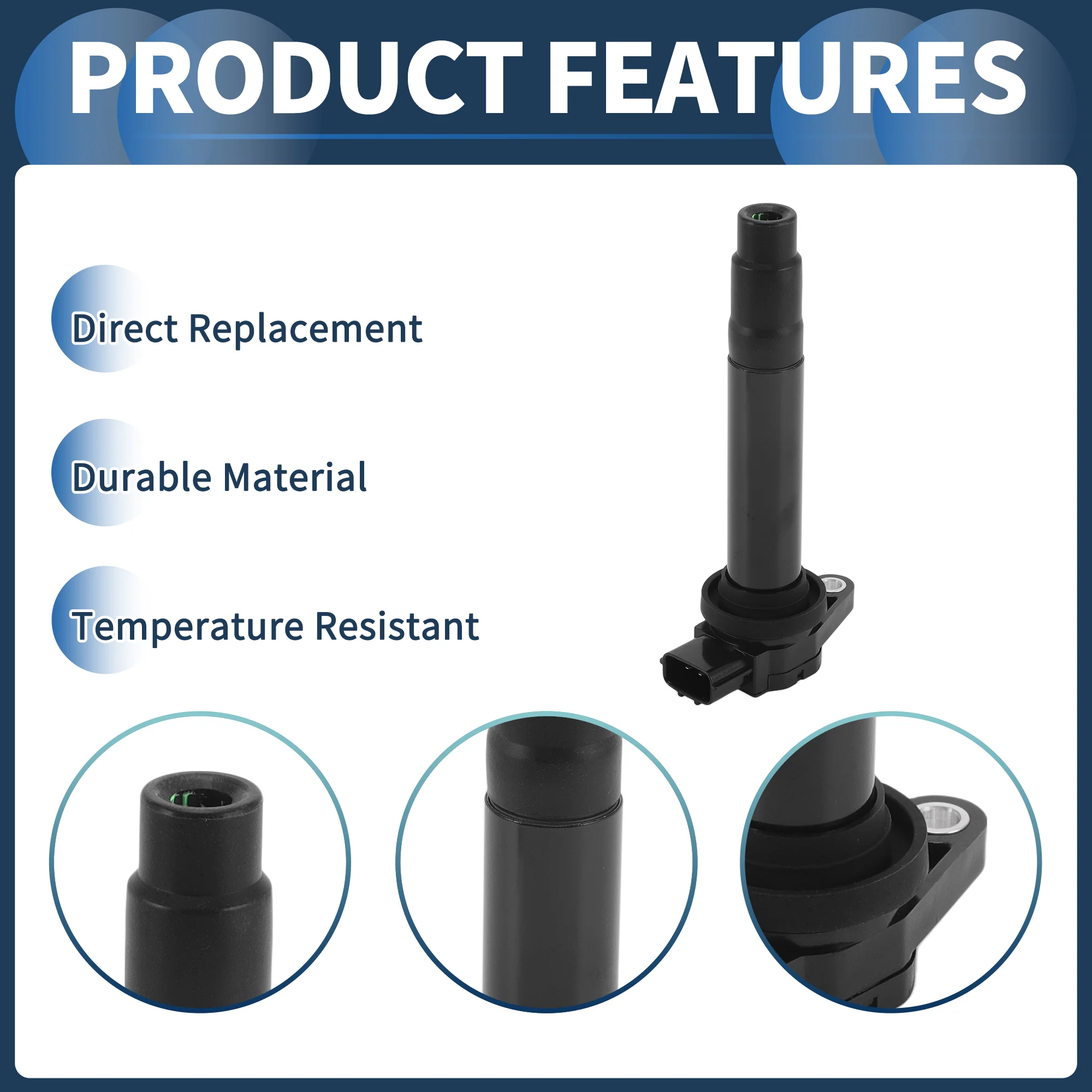 Ignition Coil Ignition Coil Pack No.224484M500 for Nissan Sentra 2000-2001 - Image 5