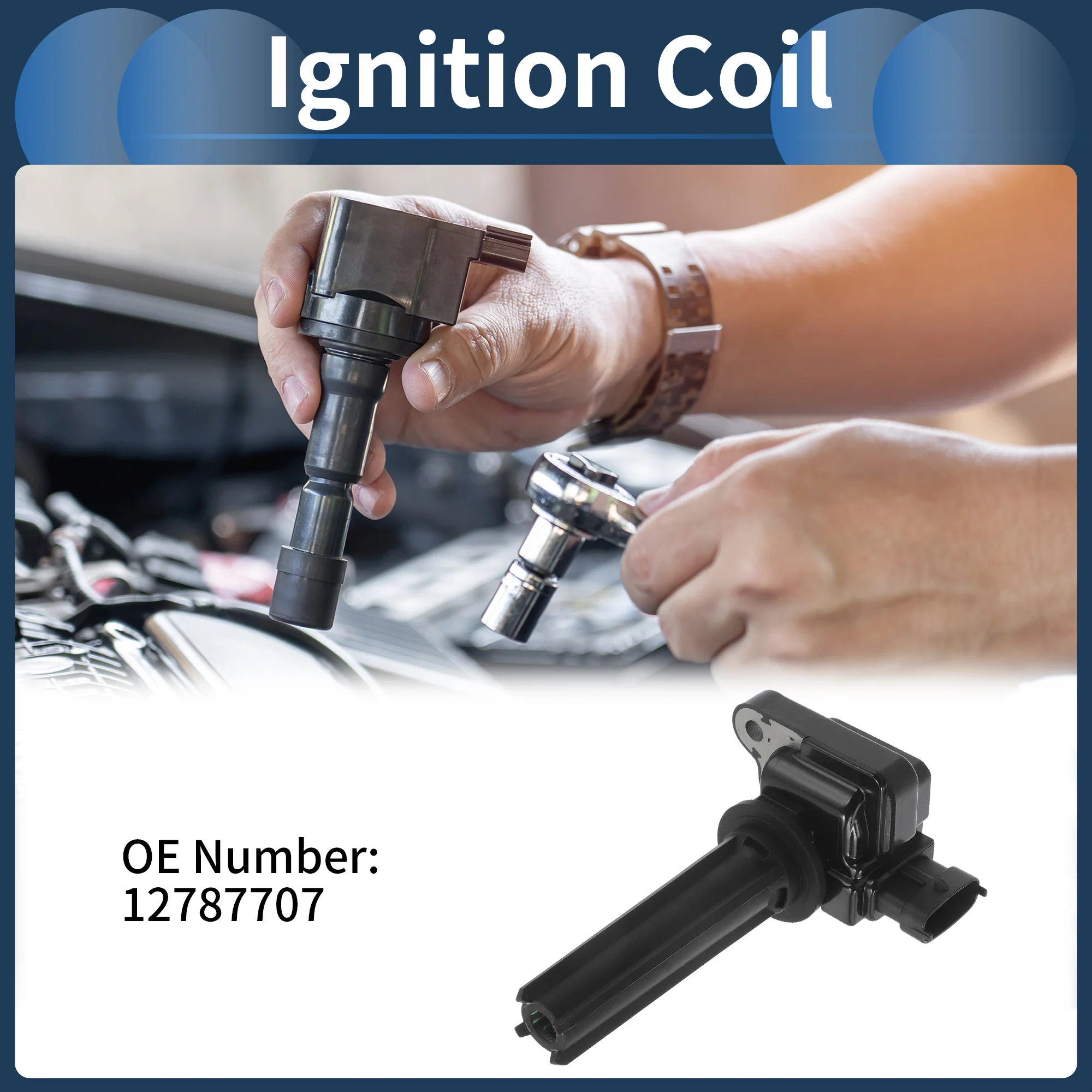 Ignition Coil Ignition Coil Pack No.12787707 for Saab 9-3X 2003-2009 - Image 3