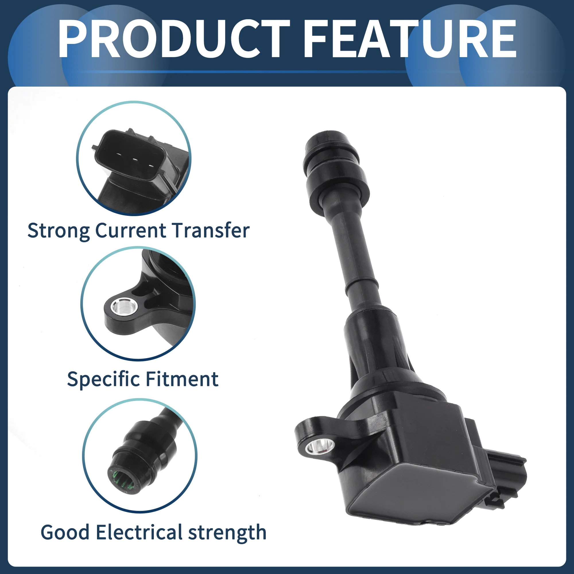 Ignition Coil Ignition Coil Pack No.224488H310 for Nissan Altima 2002-2013 - Image 6