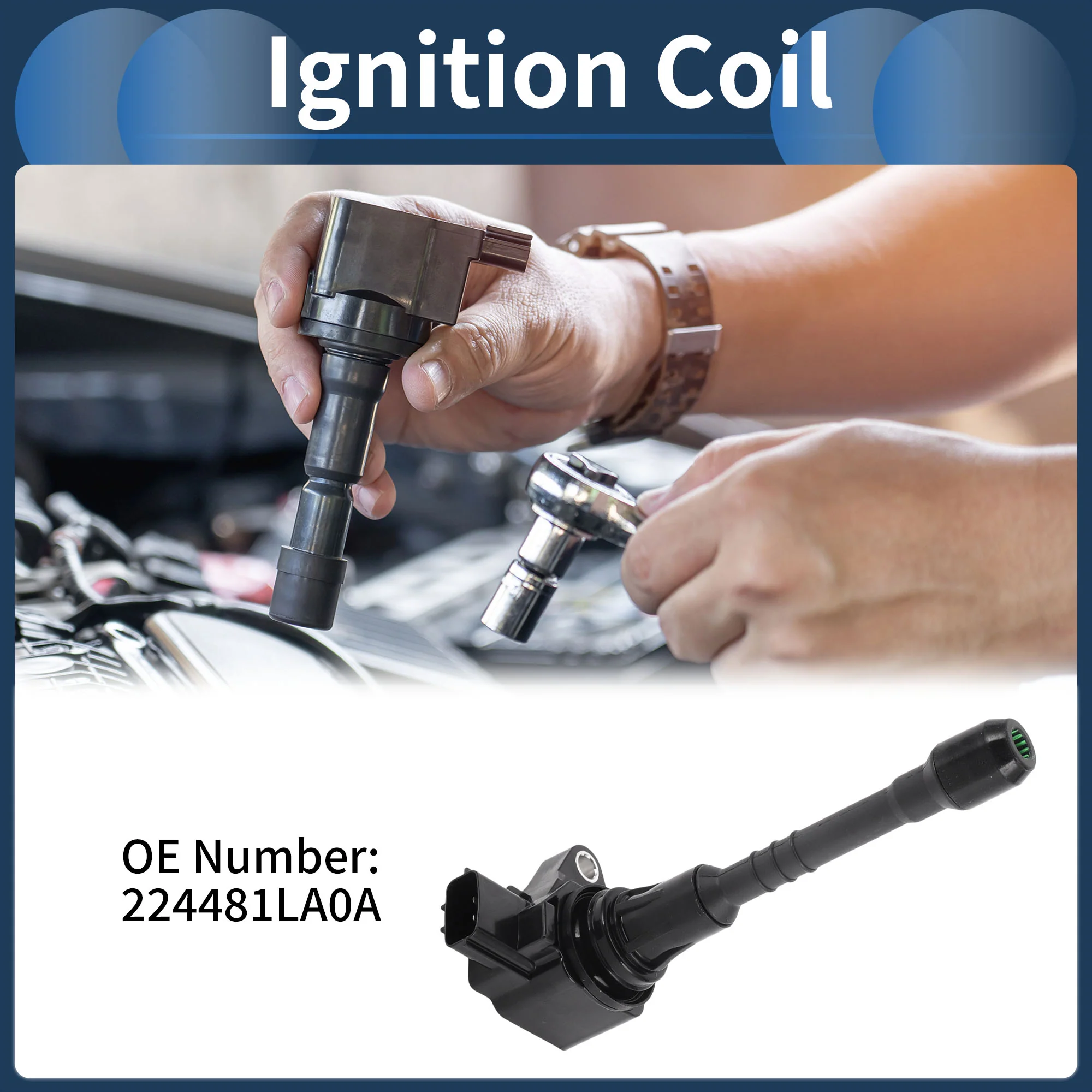 Ignition Coil Ignition Coil Pack No.224481LA0A for Nissan Armada 2017-2020 - Image 3