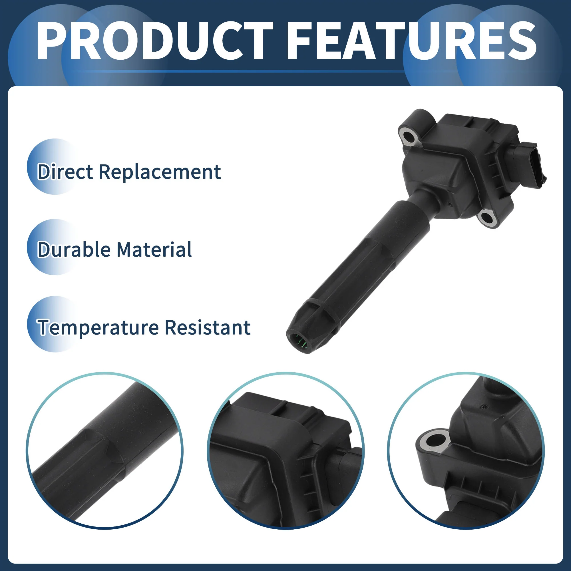 Ignition Coil Ignition Coil Pack No.A0001501780 for Mercedes-Benz C230 2002 - Image 5