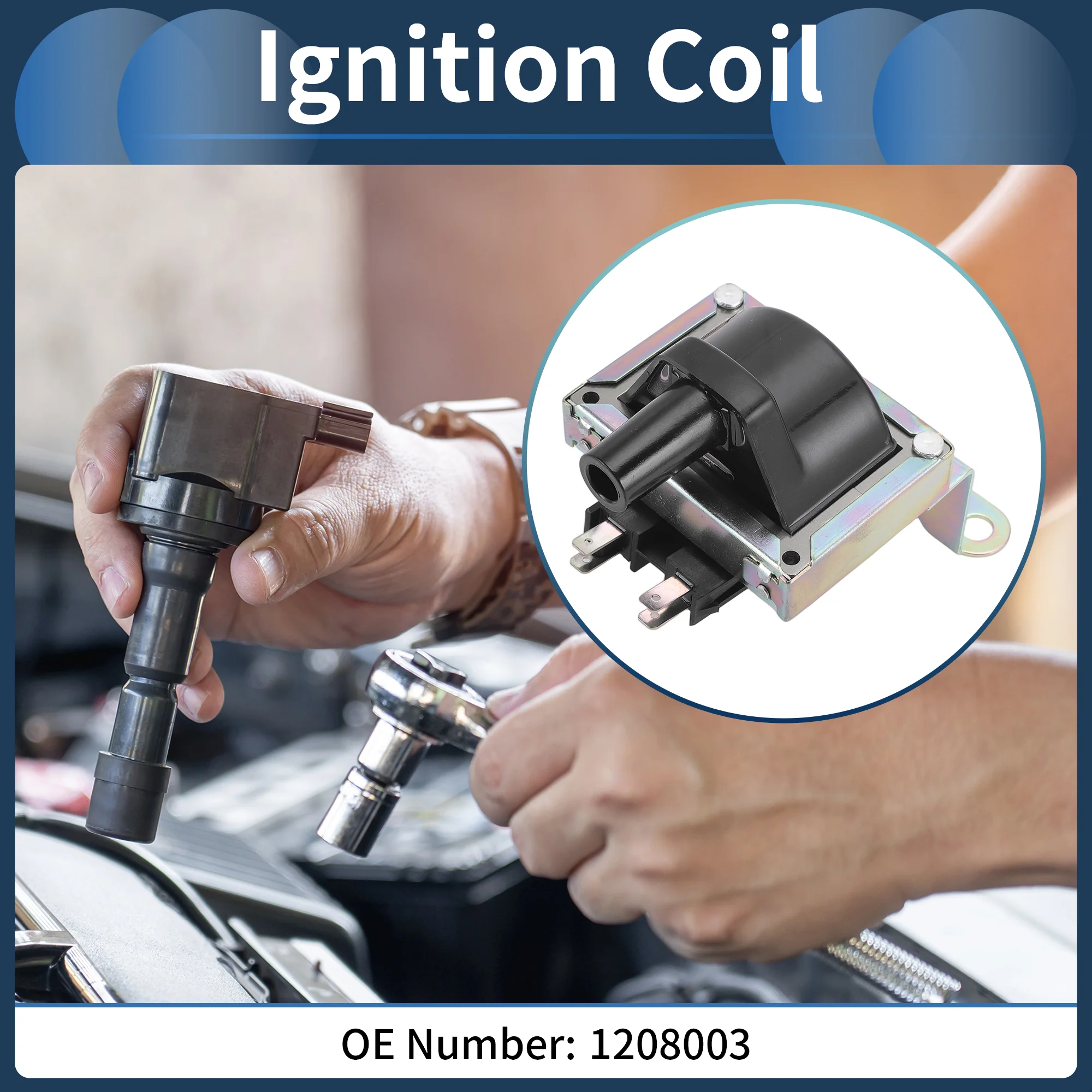 Ignition Coil Ignition Coil Pack No.1208003 for Vauxhall Nova 1982-1993 - Image 2