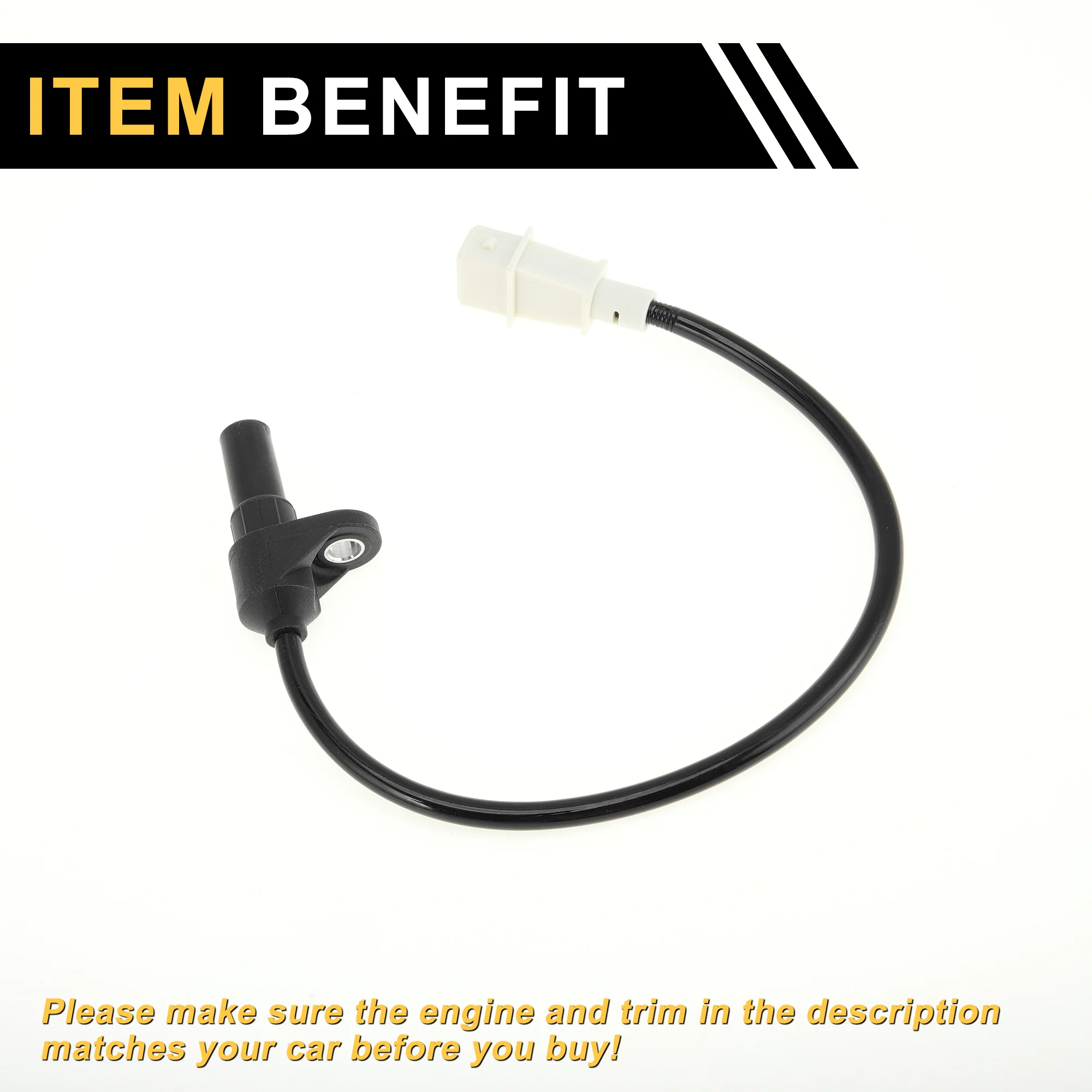 1 Pc No.35079417 Crankshaft Position Sensor for VOLVO S70 2.0 1997-2000 Sturdy Car Engine Crank CKP Sensor - Image 7