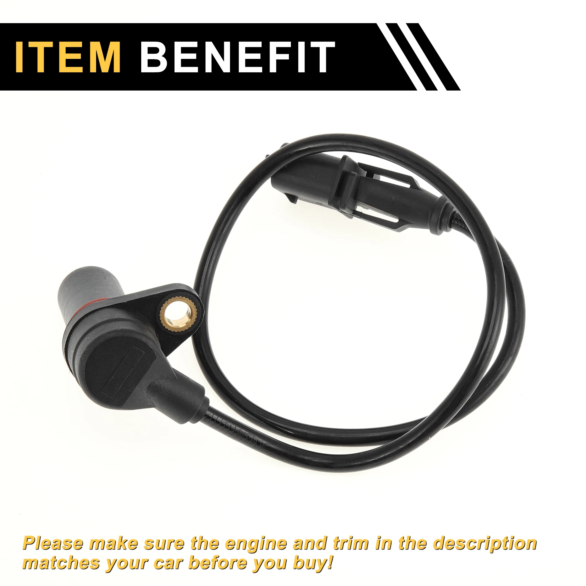1 Pc No.468061280 Crankshaft Position Sensor for FIAT Marea 1.9 JTD 2001-2007 Sturdy Car Engine Crank CKP Sensor - Image 7