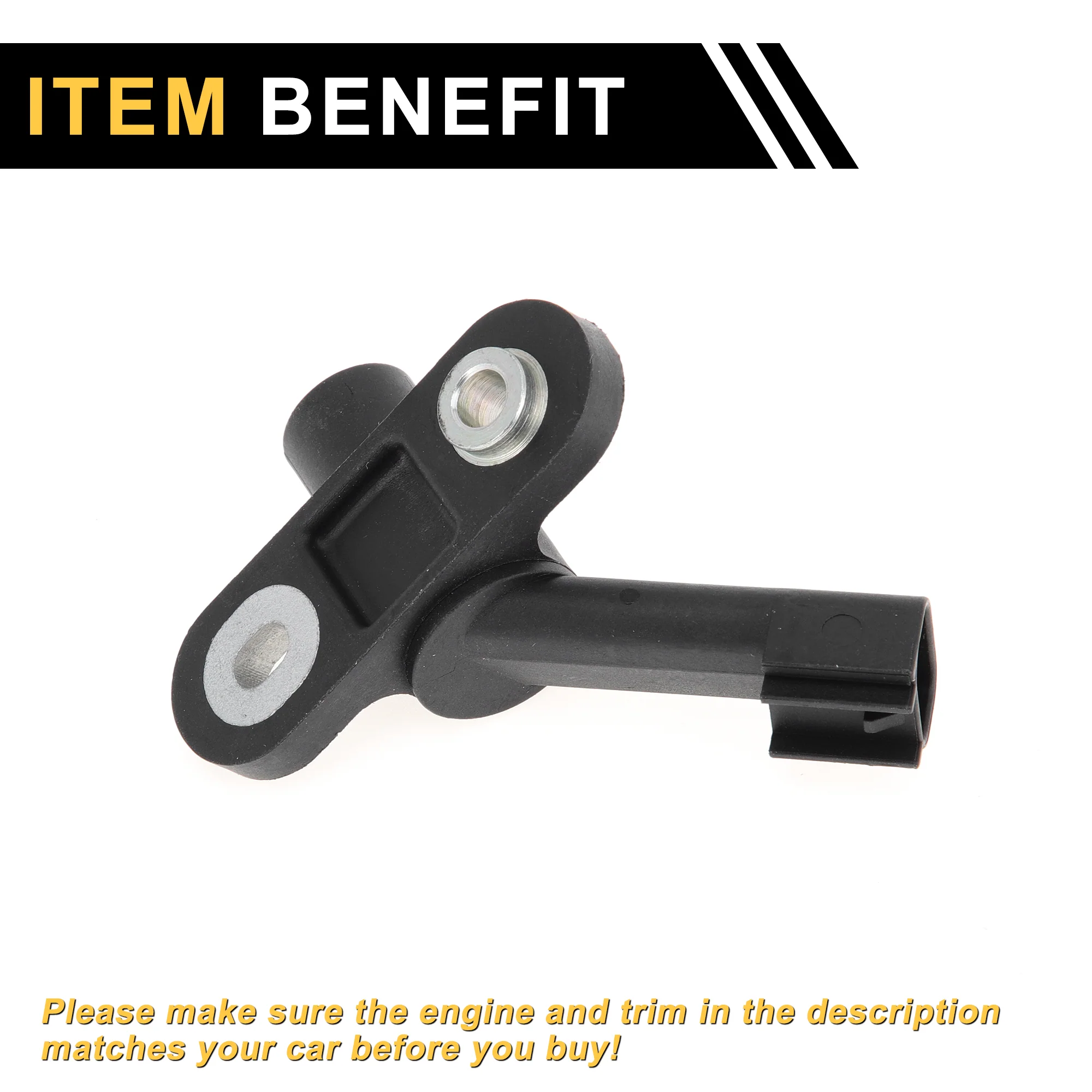 1 Pc No.GY0118221 Crankshaft Position Sensor for FORD Mondeo 2.5i 24V 1994-1996 Sturdy Car Engine Crank CKP Sensor - Image 7