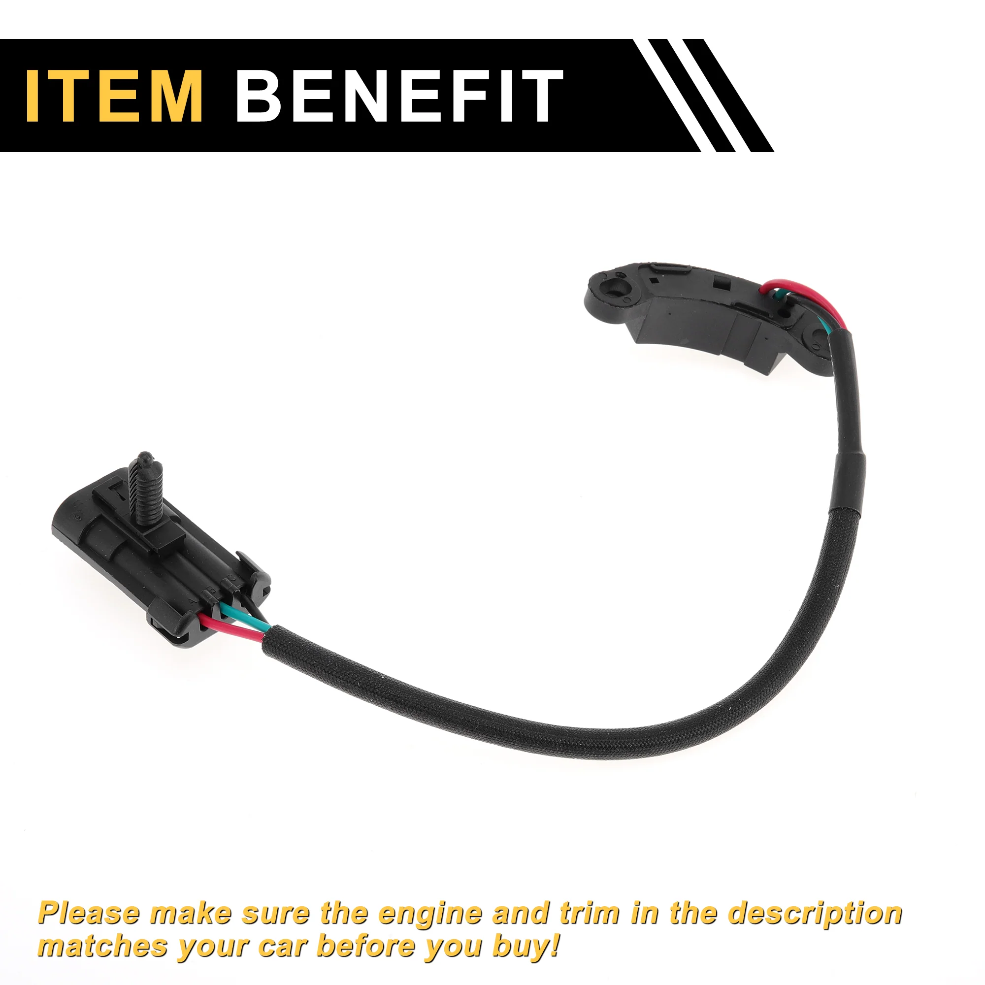1 Pc No.24506902 Crankshaft Position Sensor for Chevrolet Malibu 1997-2003 Sturdy Car Engine Crank CKP Sensor - Image 7