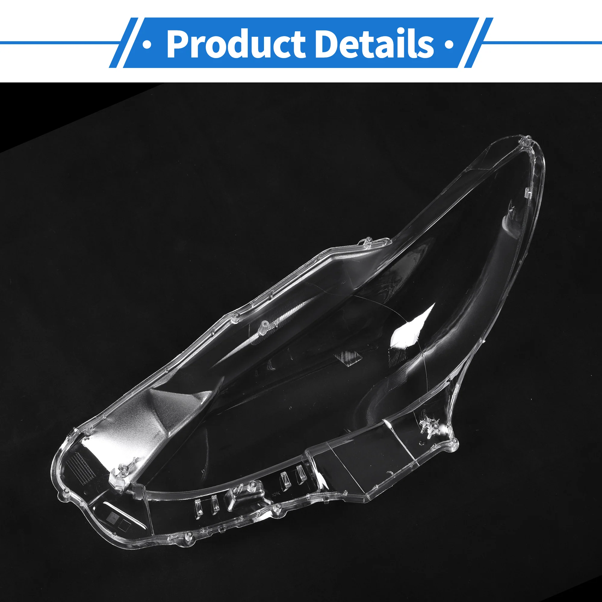 1 Pcs Car Front Right Headlight Lens Cover for Mazda 6 2016-2019 PC Clear - Image 5