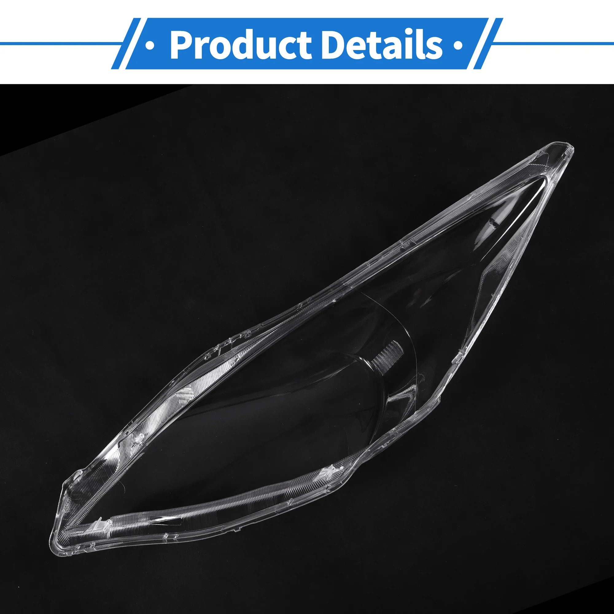 1 Pcs Car Front Right Headlight Lens Cover for Mazda 3 2013-2015 PC Clear - Image 5