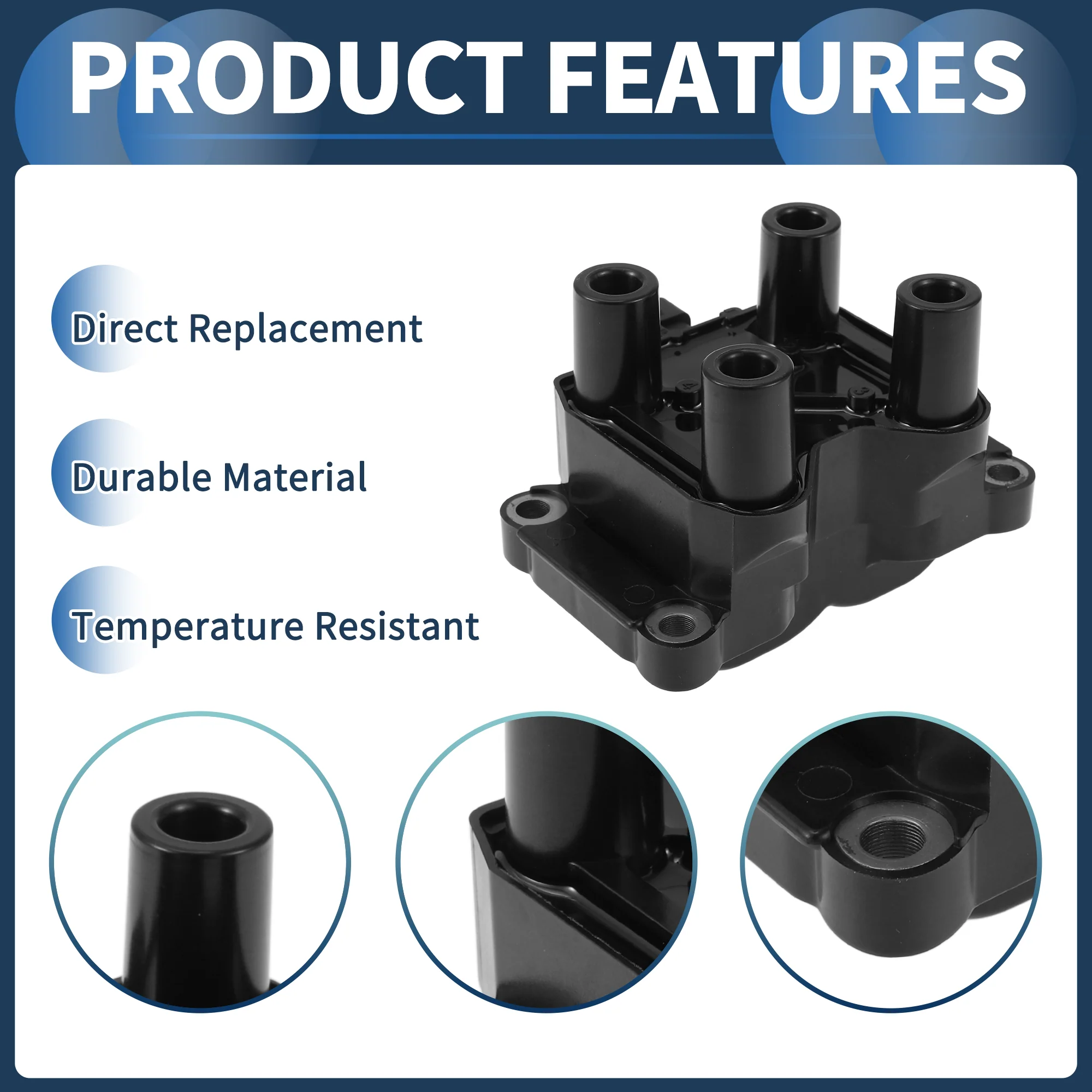 Ignition Coil Ignition Coil Pack OE Number:93248876 for Chevrolet for Astra L4 2.0L 2004-2007 - Image 5