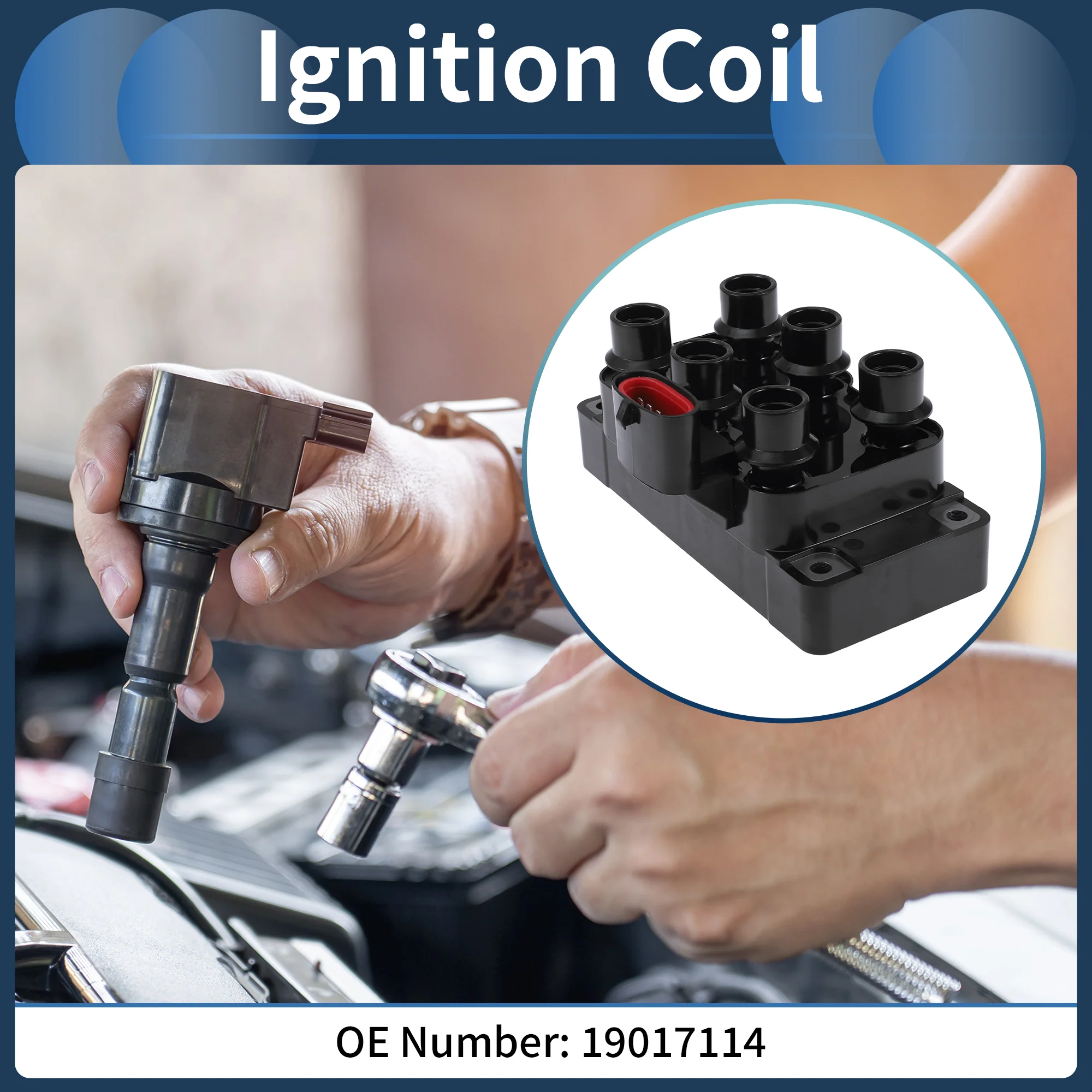 Ignition Coil Ignition Coil Pack OE Number:19017114 for Ford Contour 1995-2000 - Image 2