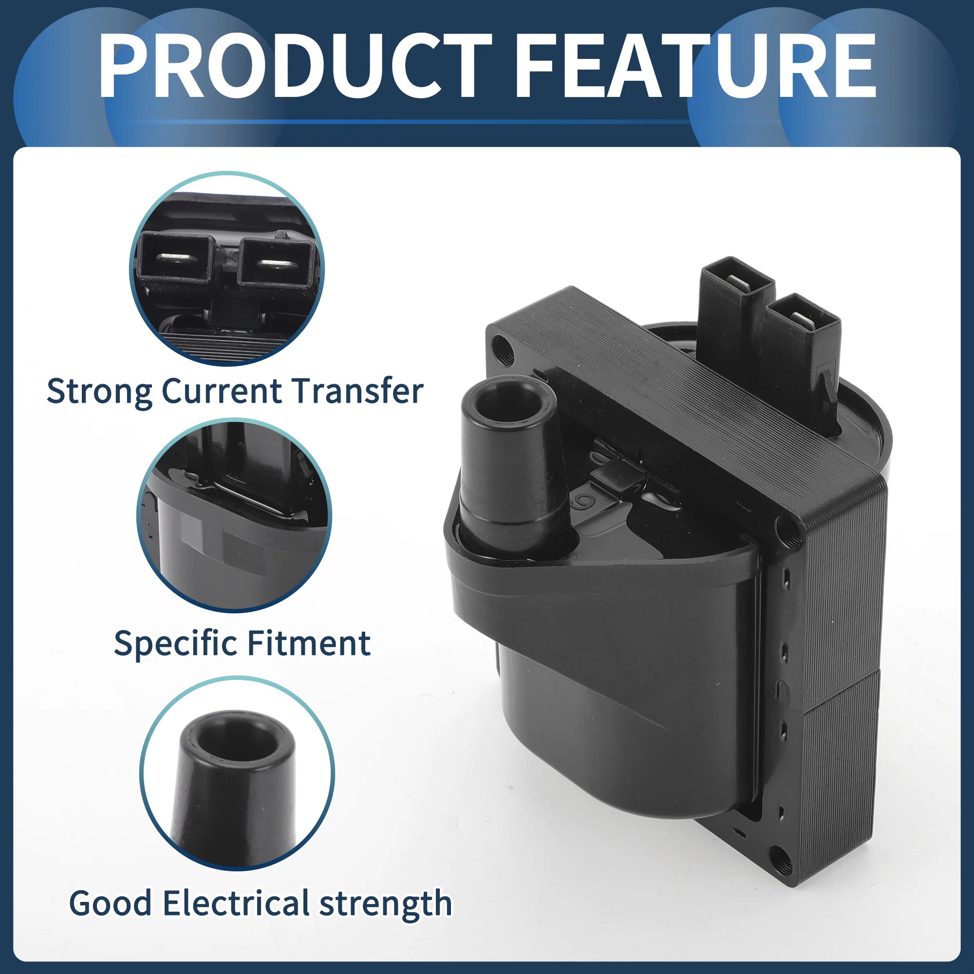 Ignition Coil Ignition Coil Pack No.9091902106 for Toyota Pickup 1981-1990 - Image 6