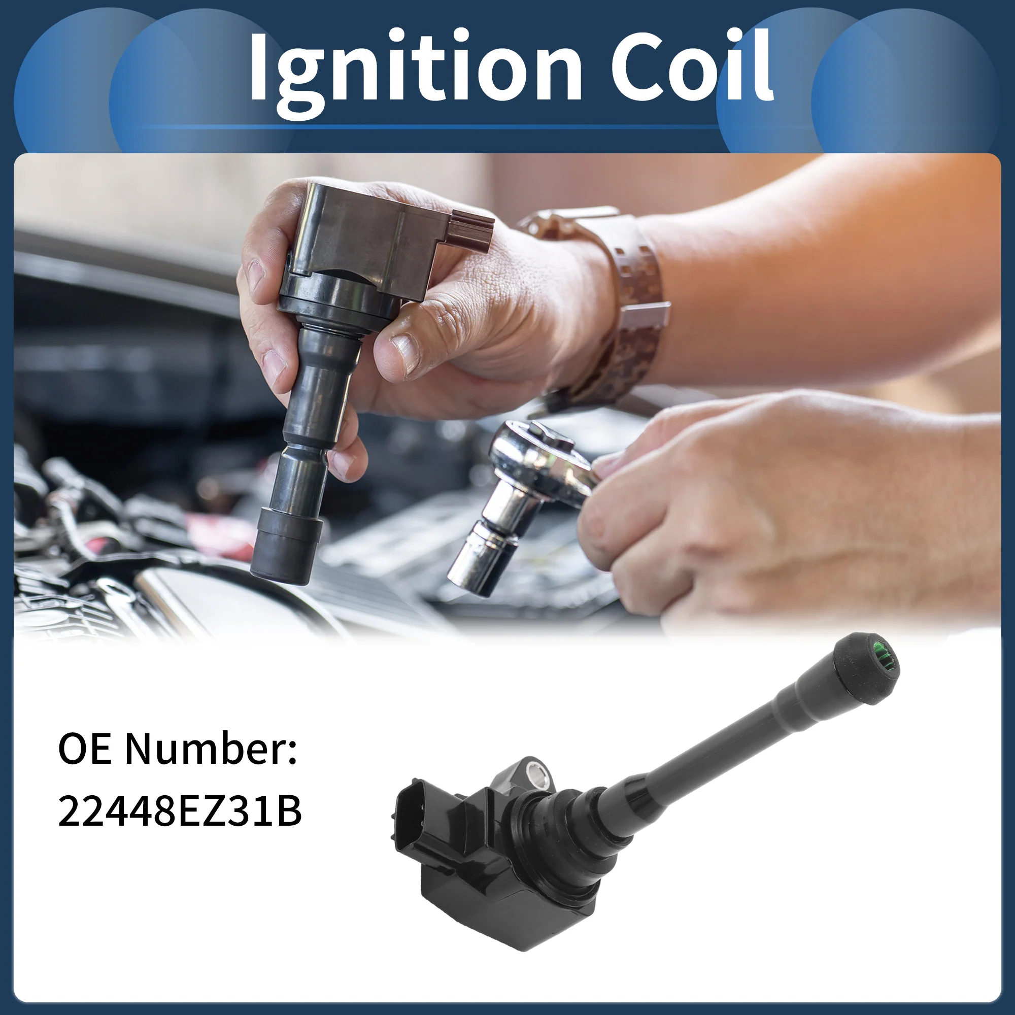 Ignition Coil Ignition Coil Pack No.22448EZ31B for Nissan NV2500 2017-2021 V8 5.6L - Image 3