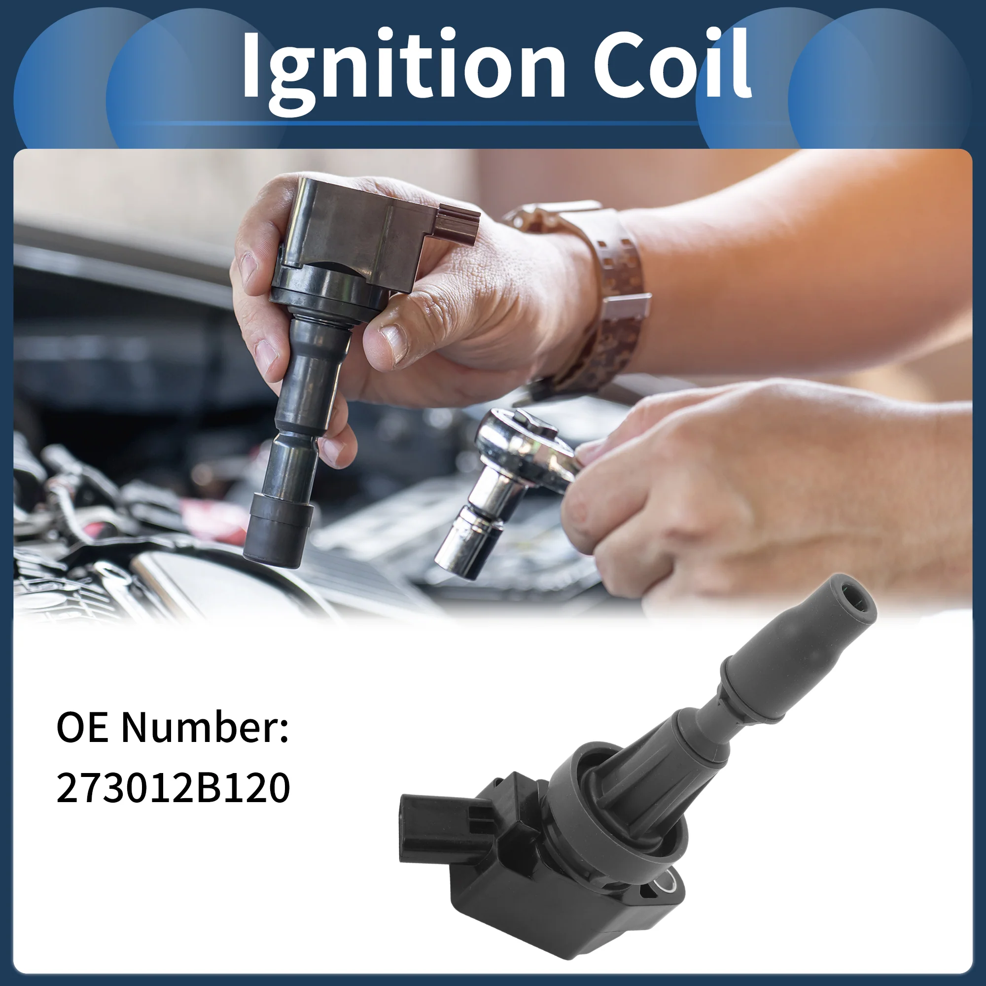 Ignition Coil Ignition Coil Pack No.273012B120 for Hyundai for Kia 1.6L Turbo 2015-2023 - Image 3