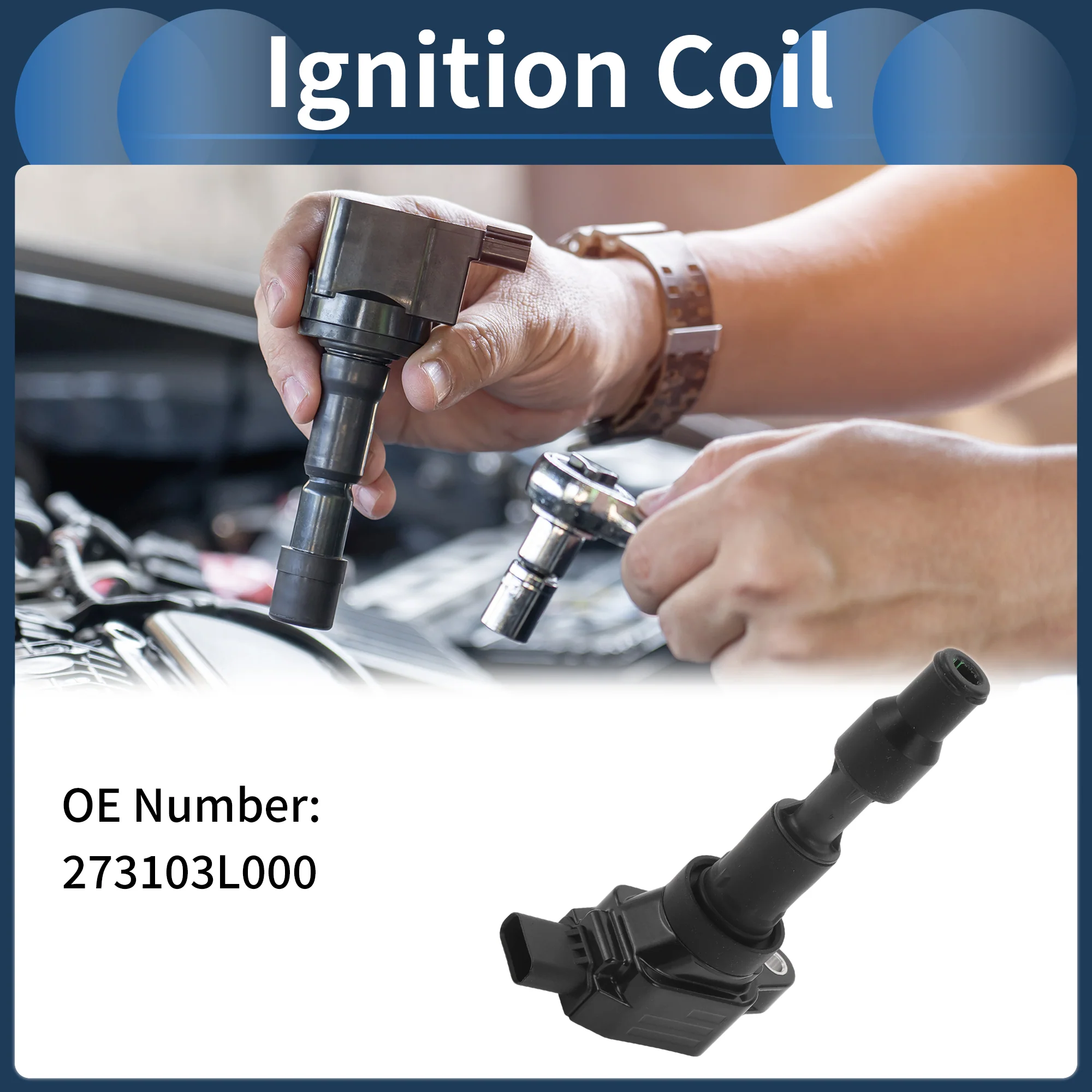 Ignition Coil Ignition Coil Pack No.273103L000 for for Genesis G70 2020-2023 - Image 3
