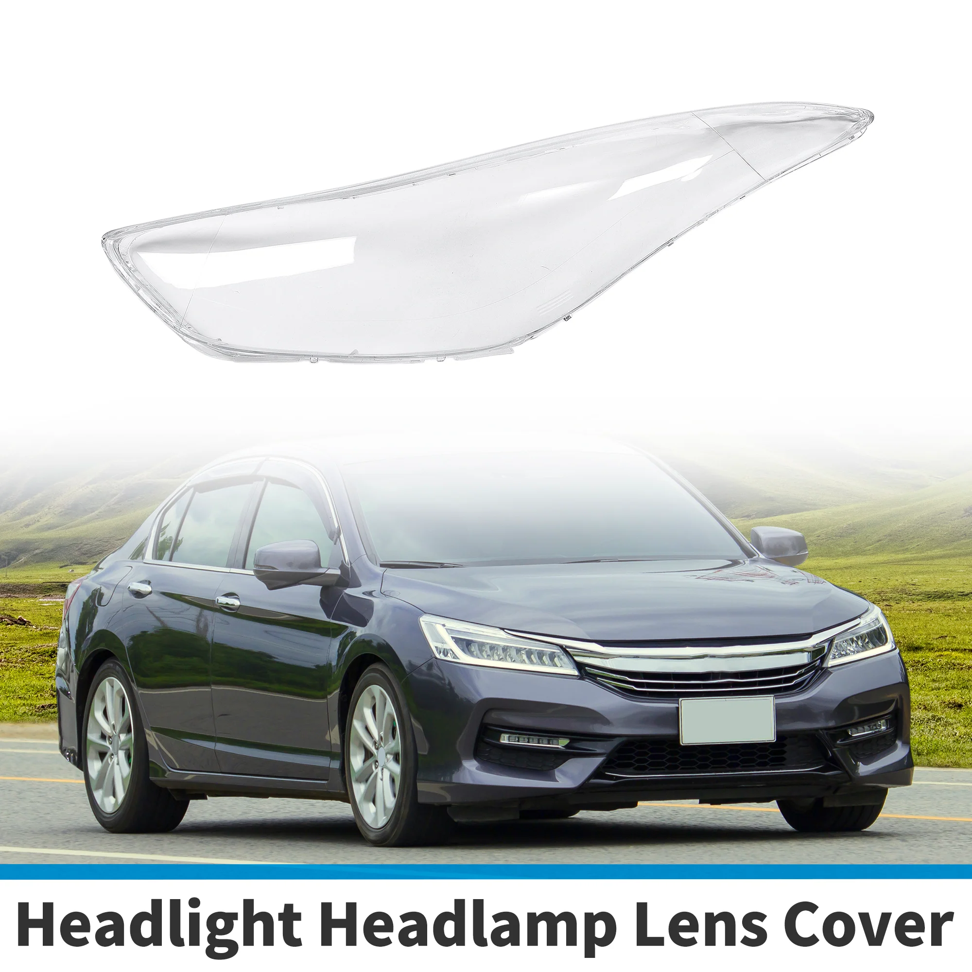 Headlight Lens Cover Headlight Headlamp Lense Clear Lens Cover for Hyundai Elantra 2011-2016 Clear PC 1 Pcs Front Left Car - Image 2