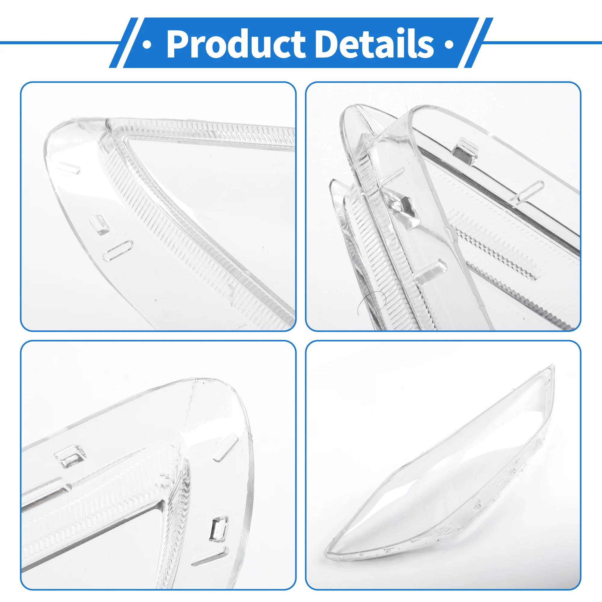 Headlight Lens Cover Headlight Headlamp Lense Clear Lens Cover for Hyundai Elantra 2017-2018 Clear PC 1 Pcs Front Right Car - Image 5