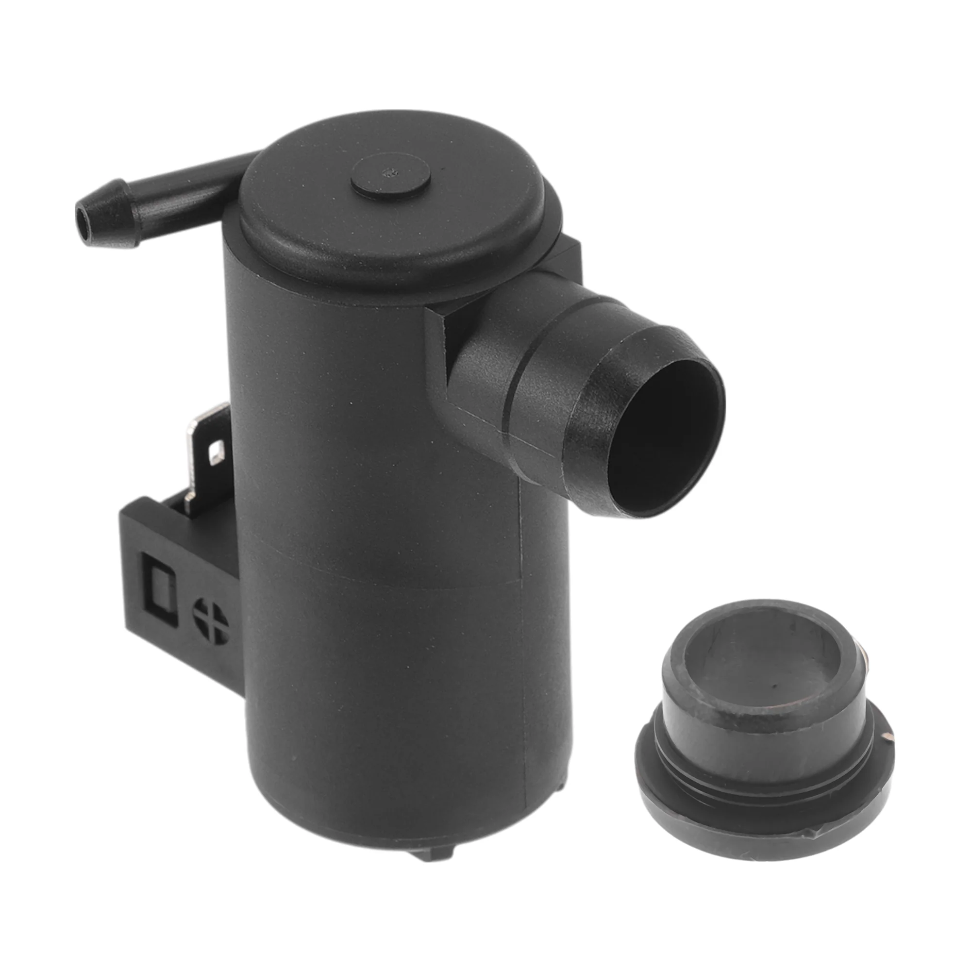Windshield Washer Pump with Grommet for Citroen AX 1986-1998 Front Washer Fluid Pump Windshield Wiper Pump No.643446/643466 Black 1 Set