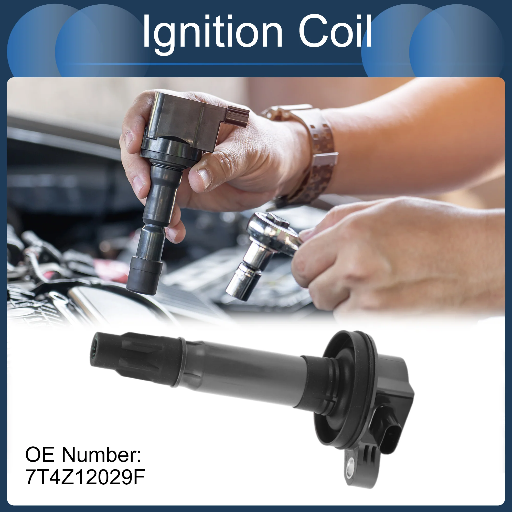 Ignition Coil Ignition Coil Pack No.7T4Z12029F for Ford Explorer 2011-2019 - Image 3