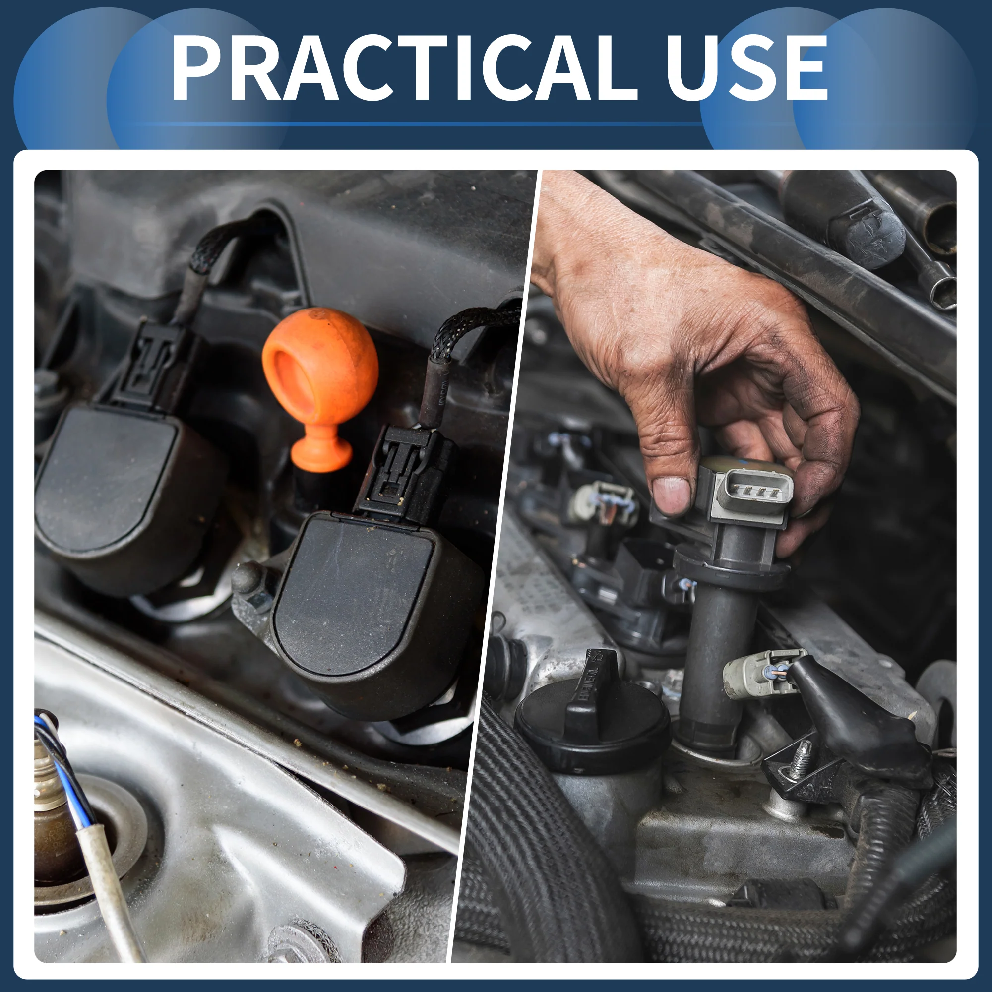 Ignition Coil Ignition Coil Pack No.96165049/01115467/1115467/DMB894 for Buick Roadmaster 1991-1995 - Image 4