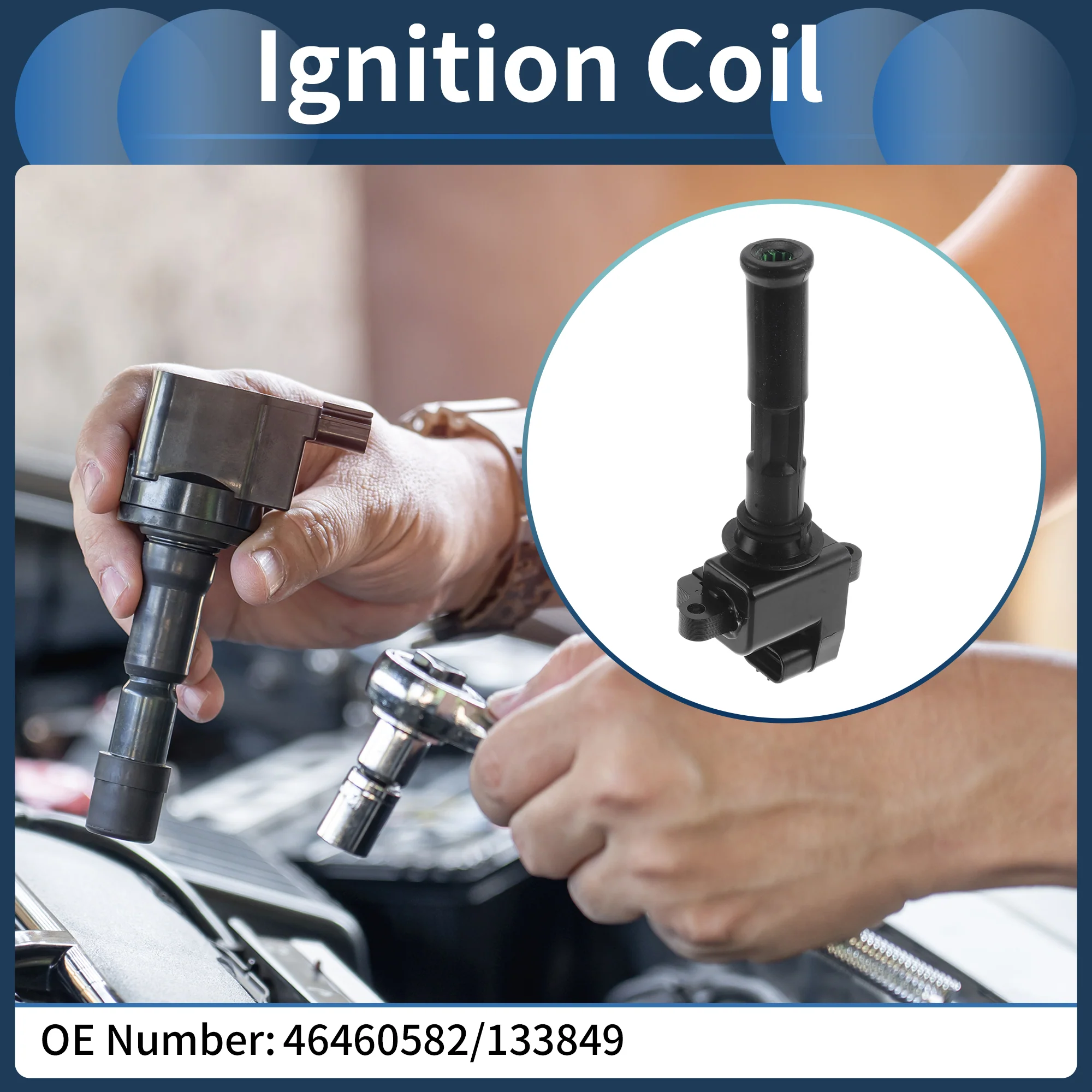 Ignition Coil Ignition Coil Pack No.46460582 for Fiat Barchetta 1995-2005 - Image 2