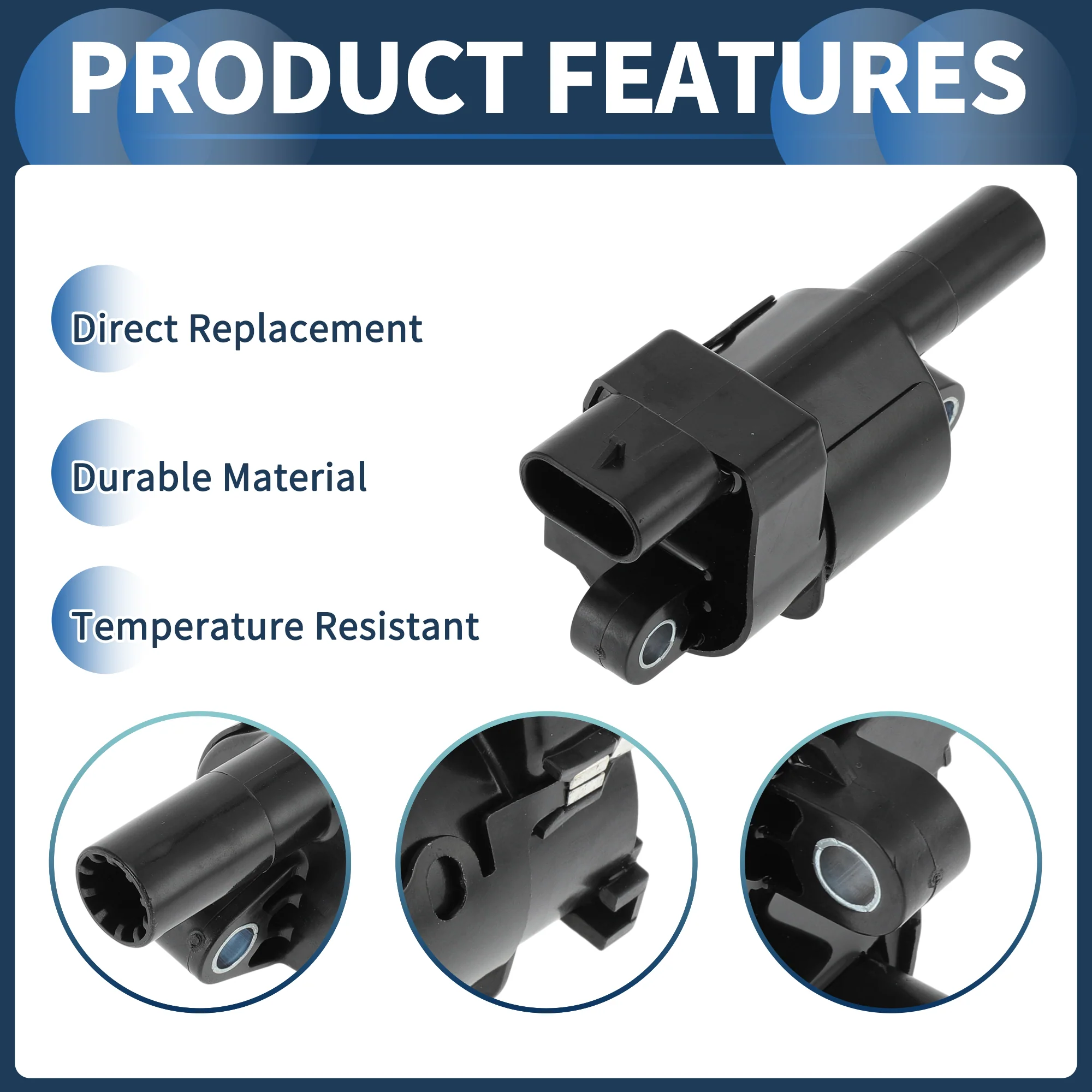 Ignition Coil Ignition Coil Pack No.12568183/12658183/12674754/12699383 for Buick Regal 2009-2013 - Image 5
