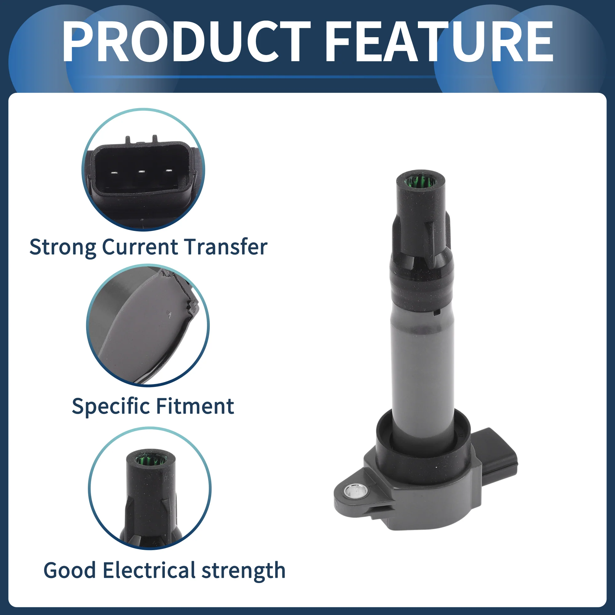 Ignition Coil Ignition Coil Pack No.MW195616 for Mitsubishi Colt VI 2004-2006 - Image 5