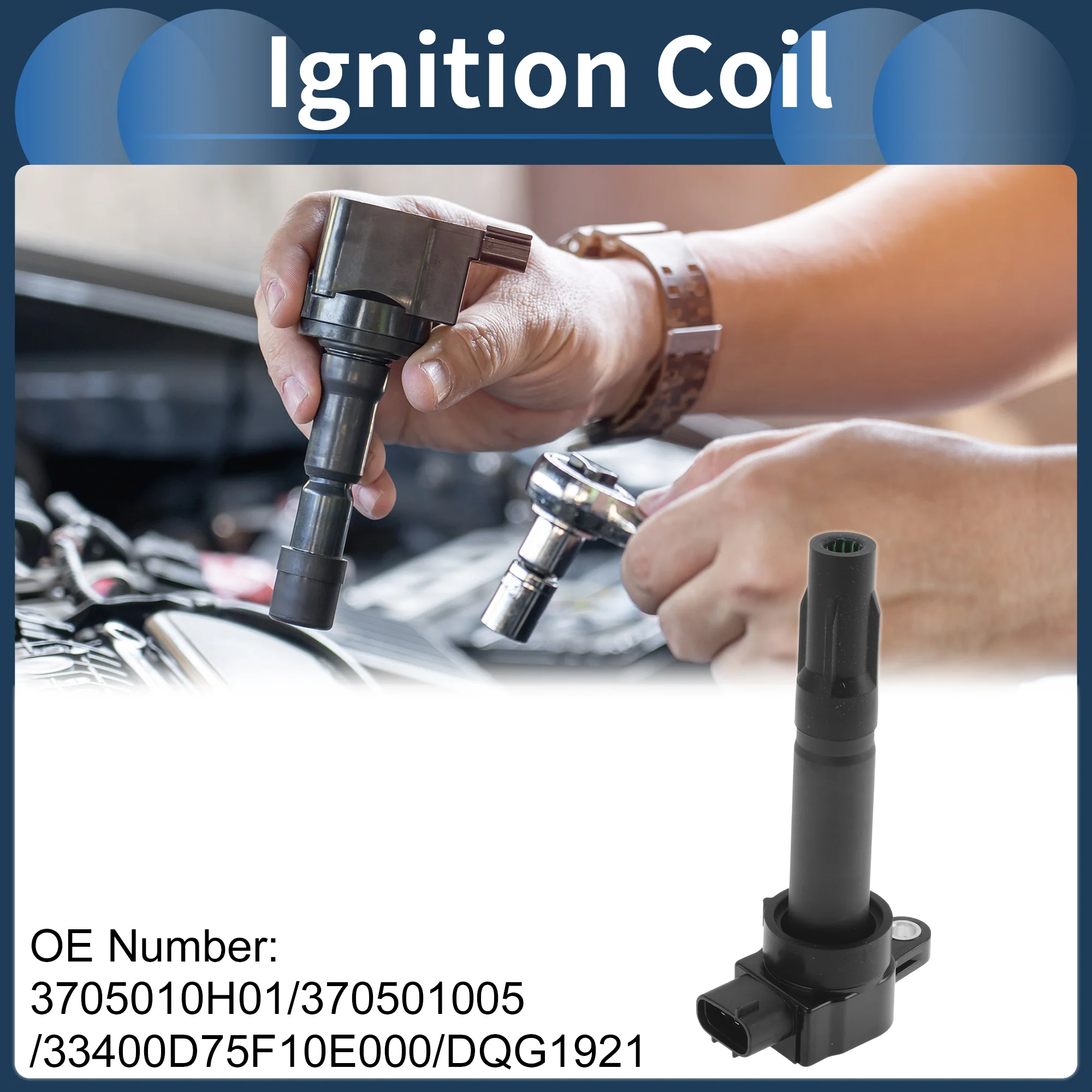 Ignition Coil Ignition Coil Pack No.3705010H01 for Suzuki Liana 2010-2016 - Image 2