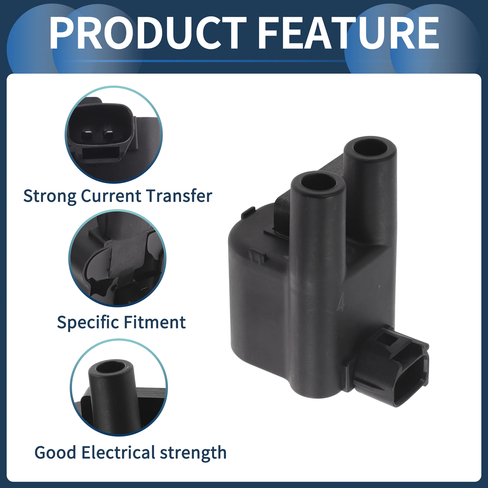 Ignition Coil Ignition Coil Pack No.UF426 for Hyundai Accent 2000 - Image 5