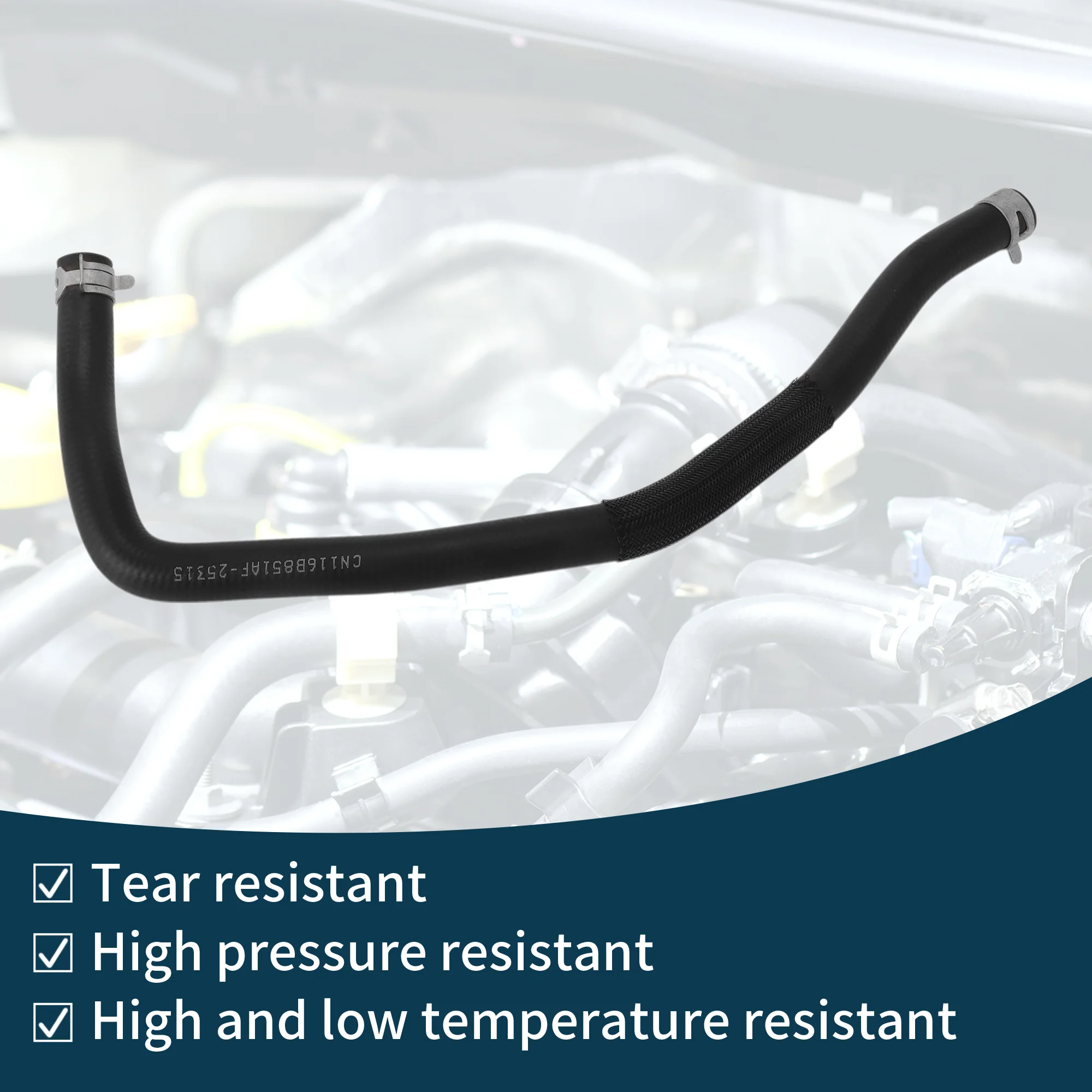 Radiator Hose No.CN116B851AF/1788453 for Ford EcoSport 2014 Heating Water Pipe - Image 5