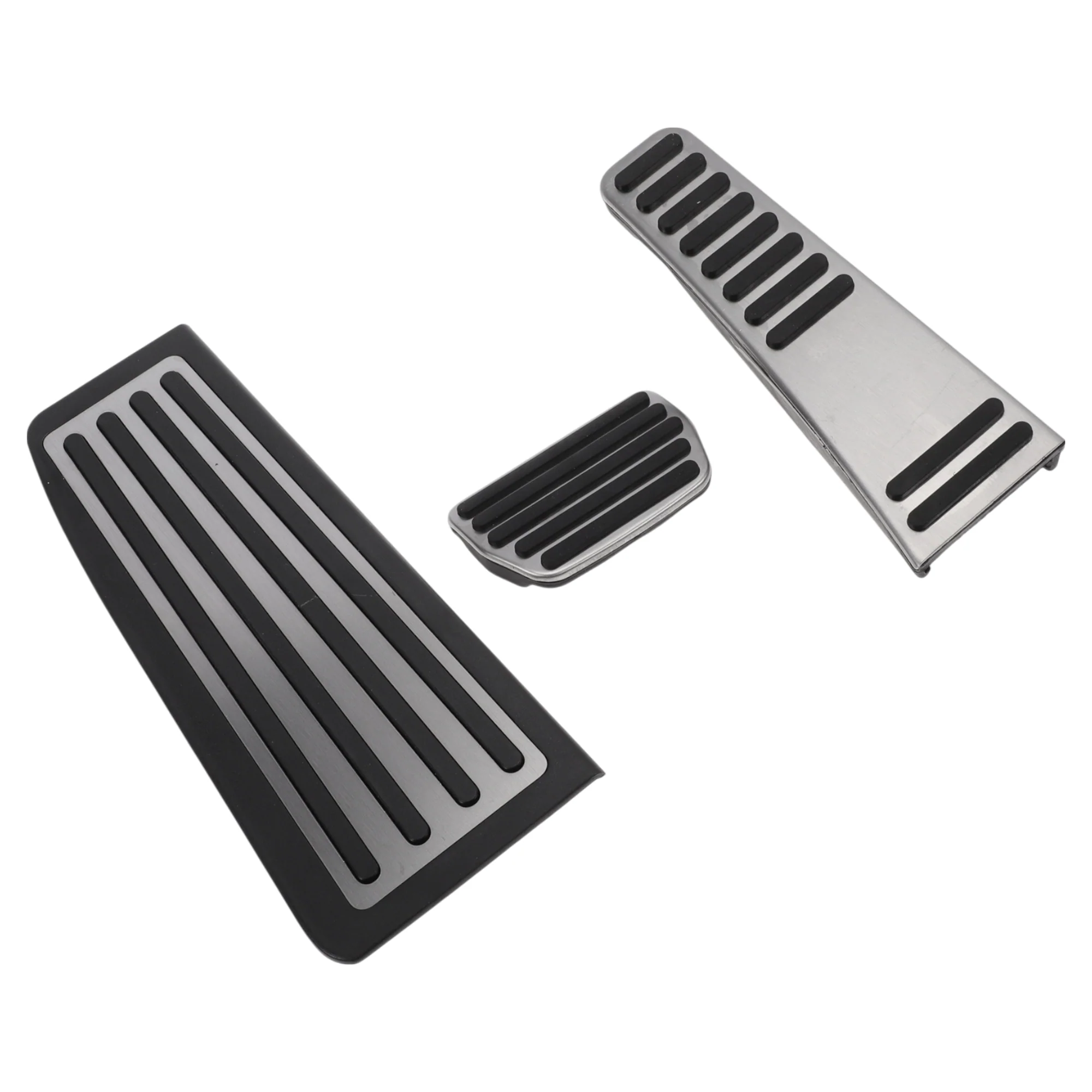 Automatic Foot Accelerator Pedal Covers for Volvo XC60 2018-2020 Silver Tone