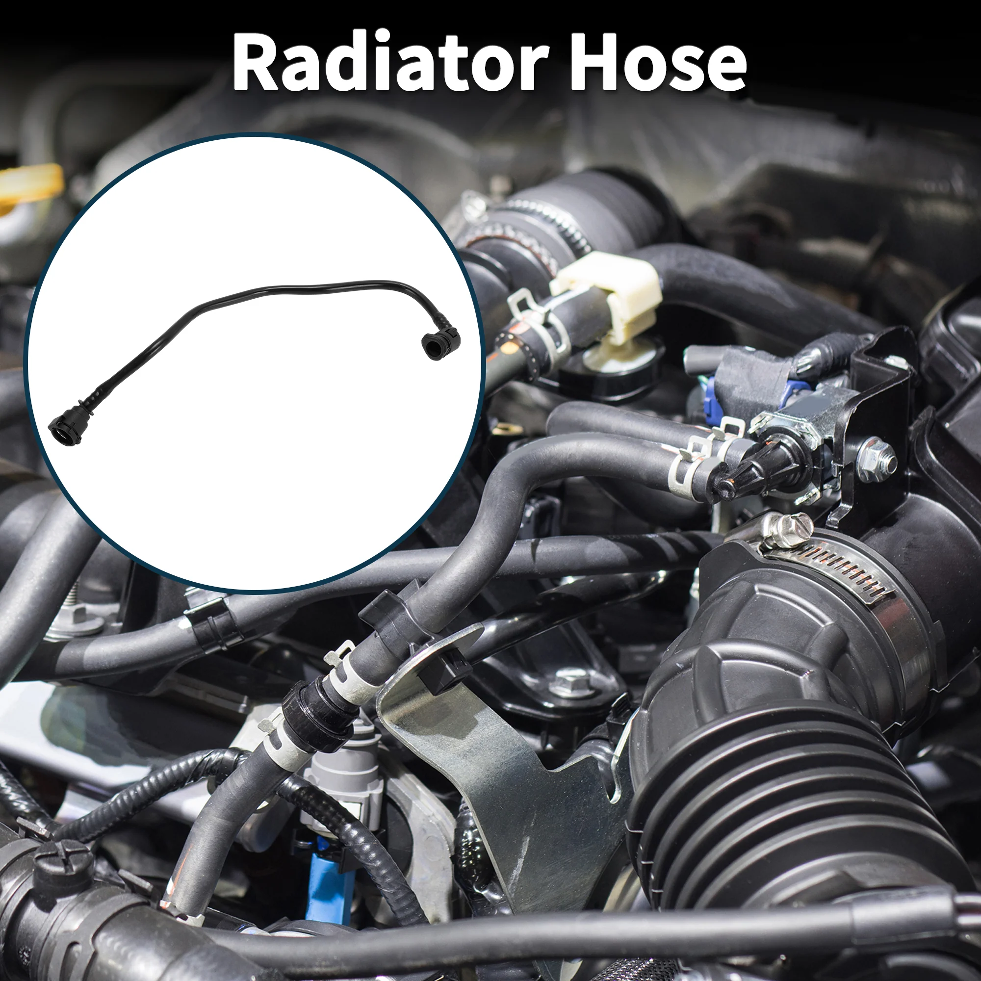 Radiator Hose No.17127575434 for BMW 750Li 2009-2012 Cooling Liquid Tube - Image 2