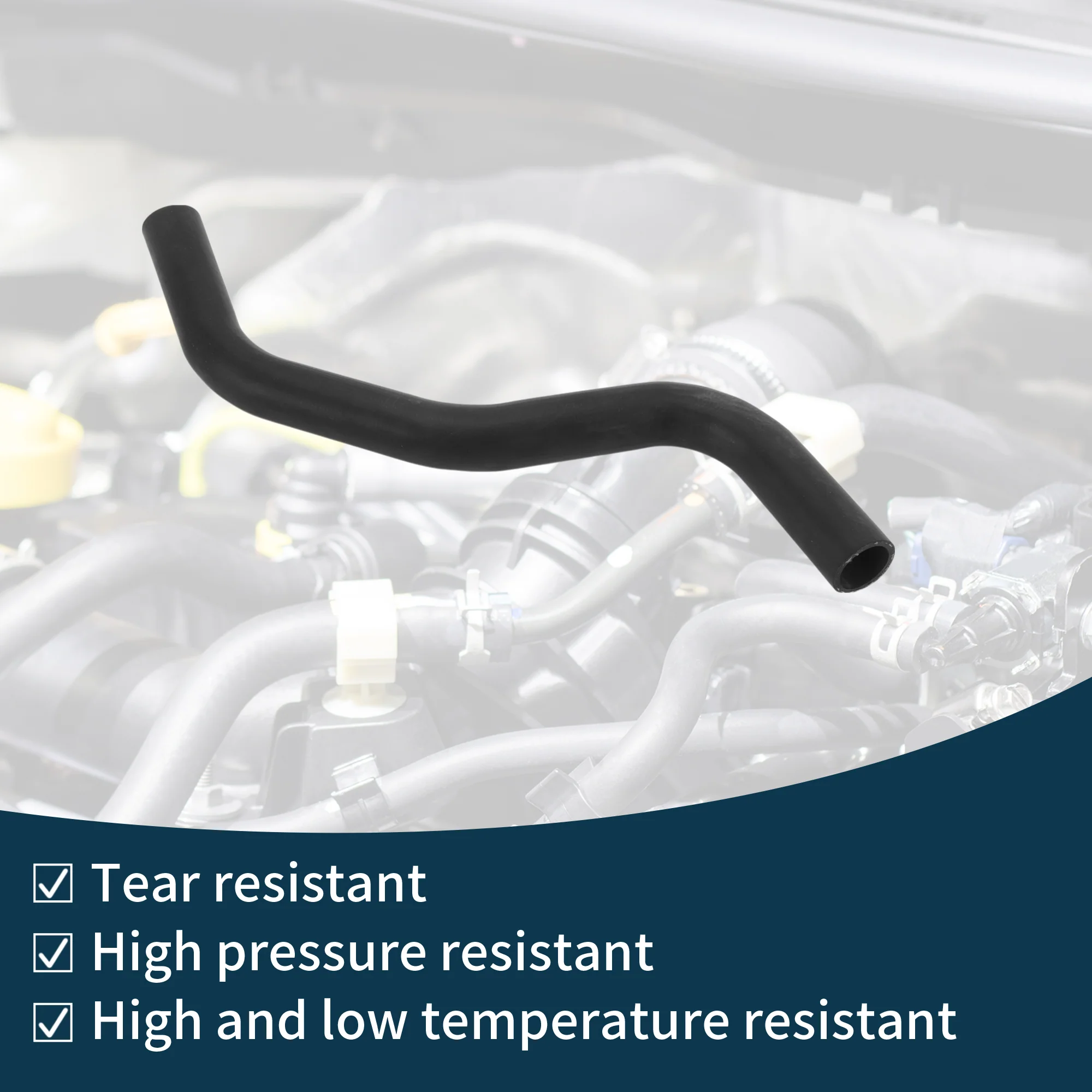 Radiator Hose No.254122F000 for Kia Cerato 2005-2008 Rubber Downpipe - Image 5