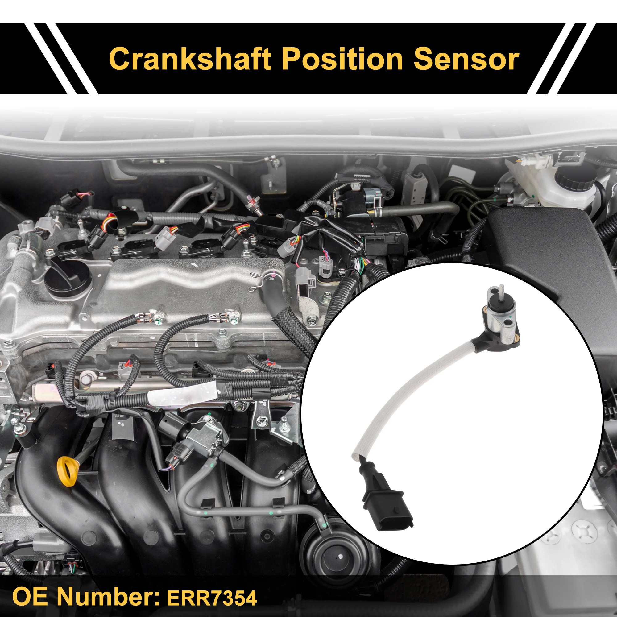 No.ERR7354 Crankshaft Position Sensor for LAND ROVER Range Rover P38A 3.9 4x4 - Image 2