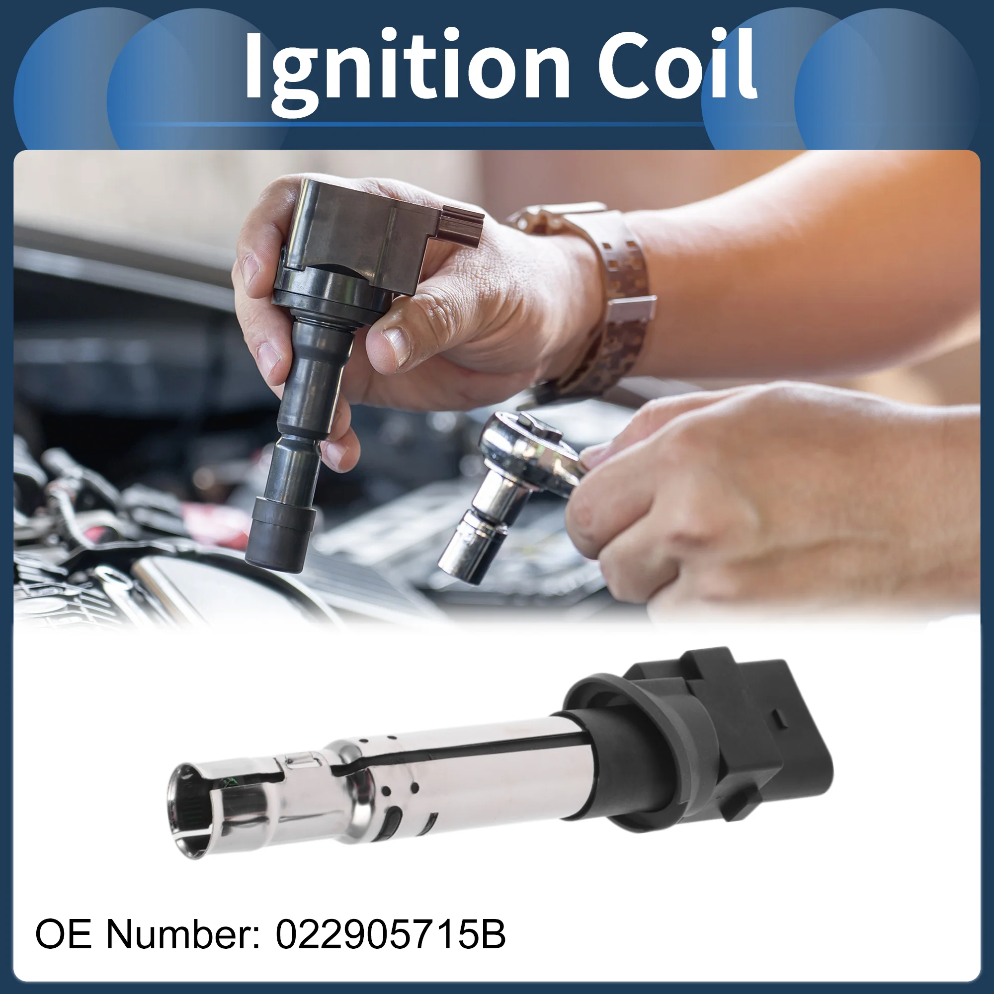 Ignition Coil Ignition Coil Pack No.022905715 for Renault Captur 2013-2020 - Image 2