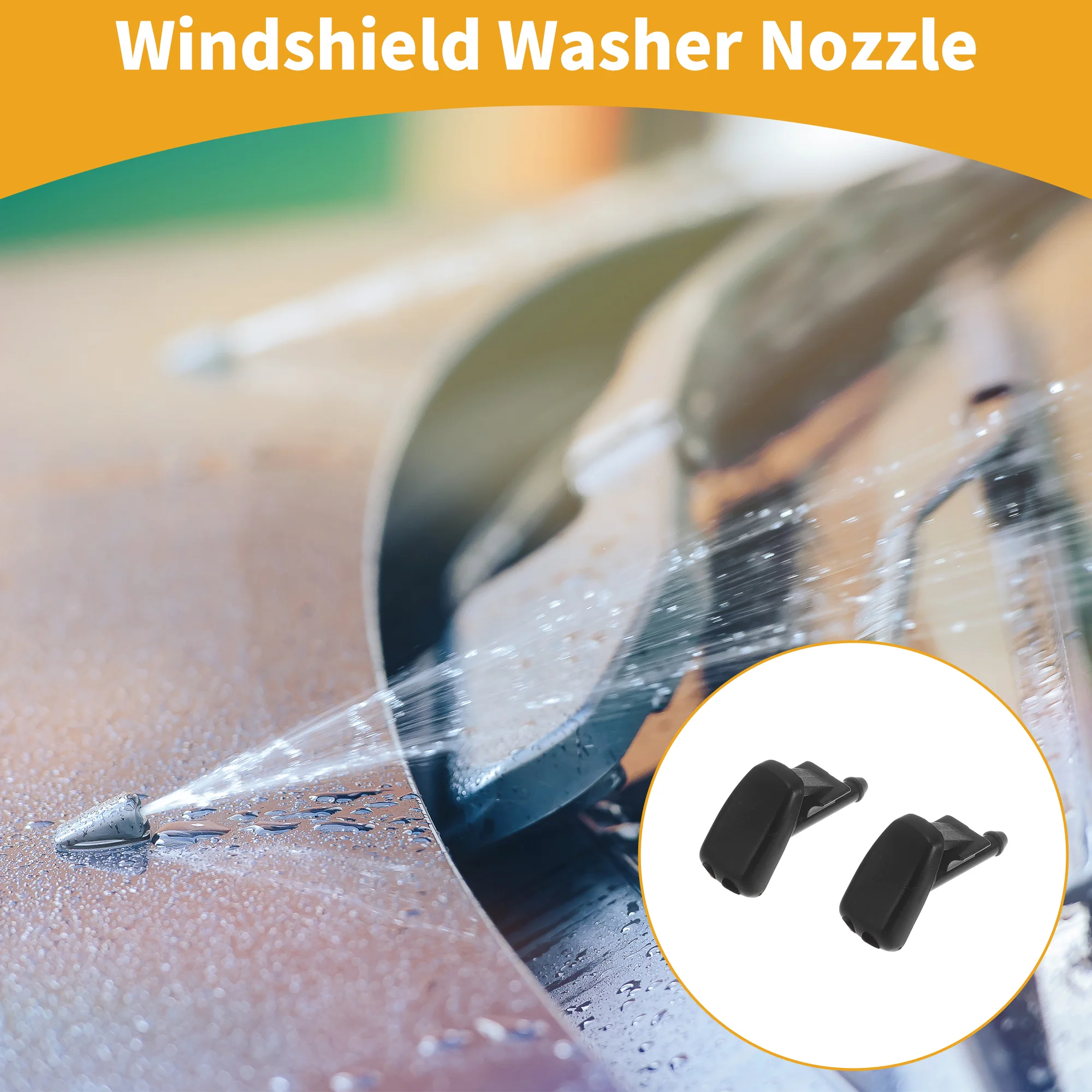 2 Pcs Front Windshield Washer Nozzle for BMW 3 Series (E36) 90-00 No.61601384859 - Image 2