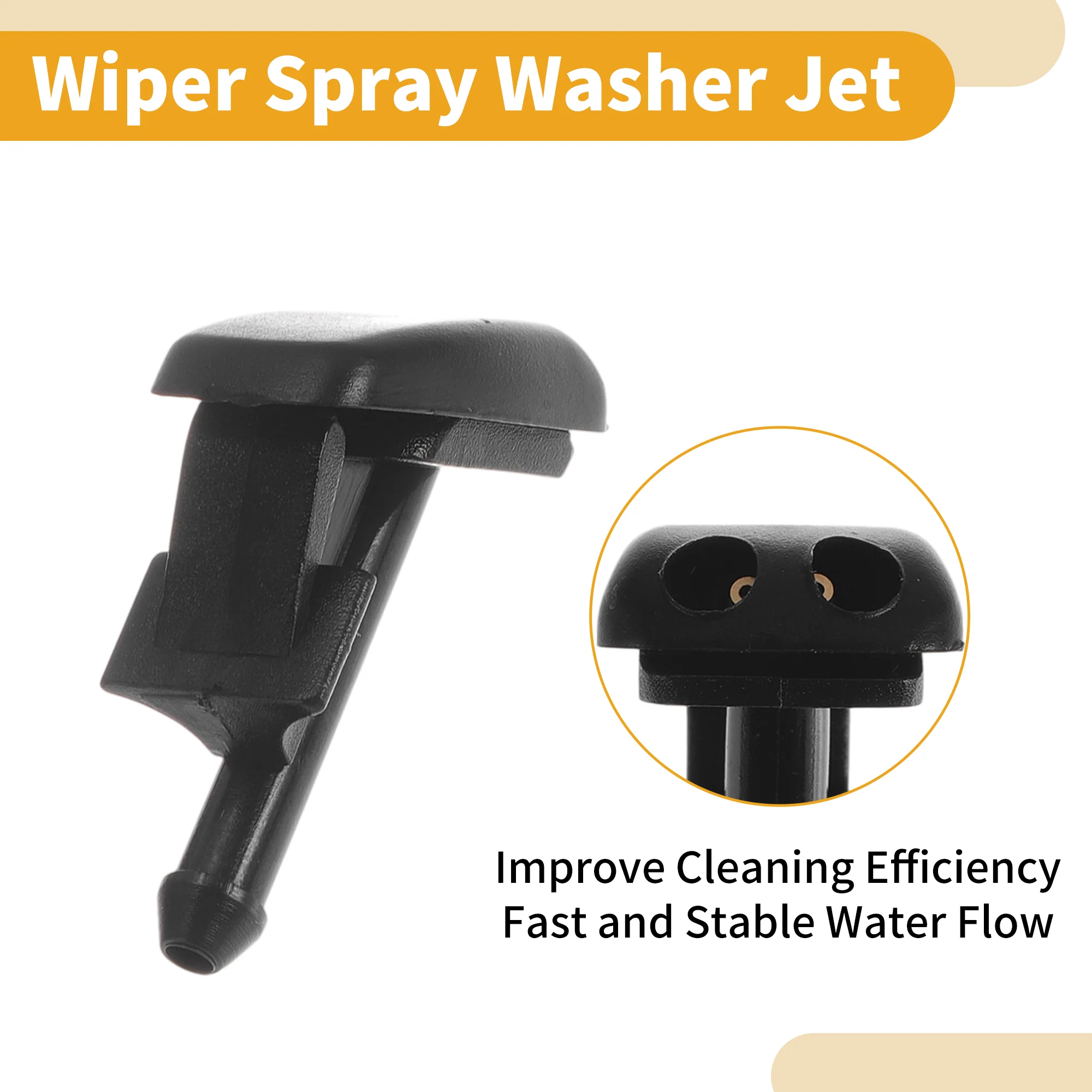2 Pcs Front Windshield Washer Nozzle for BMW 3 Series (E36) 90-00 No.61601384859 - Image 4