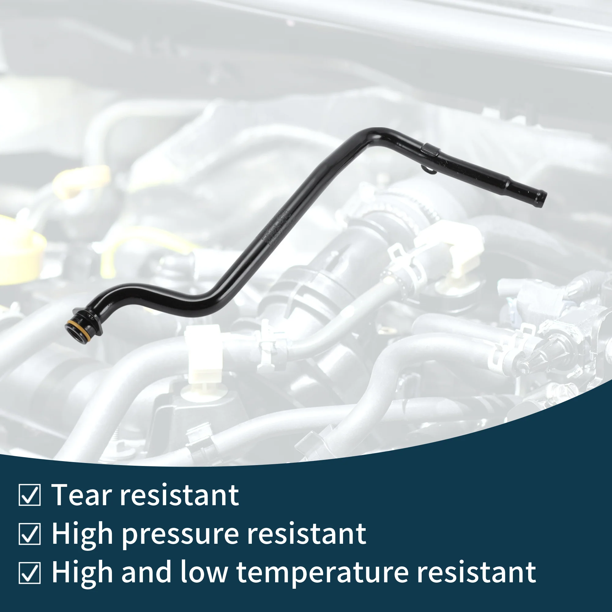 Radiator Hose No.24102285 for Buick Excelle 2013-2015 Installed on Coolant Hose - Image 5