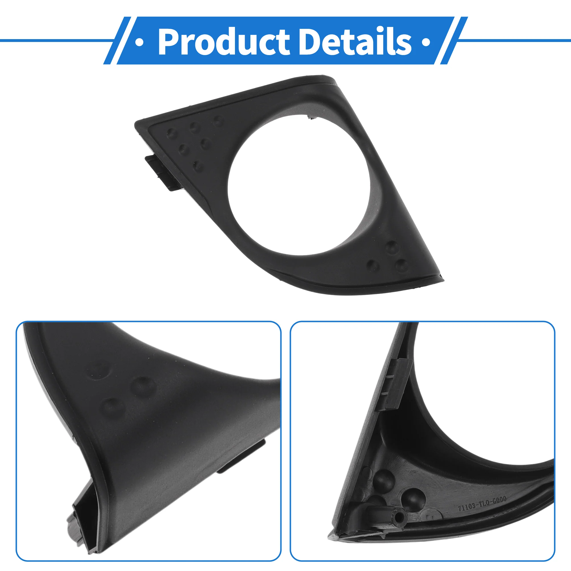 Front Right Fog Light Grill No.71103TL0G00 for Honda Accord for Acura TSX 09-12 - Image 4