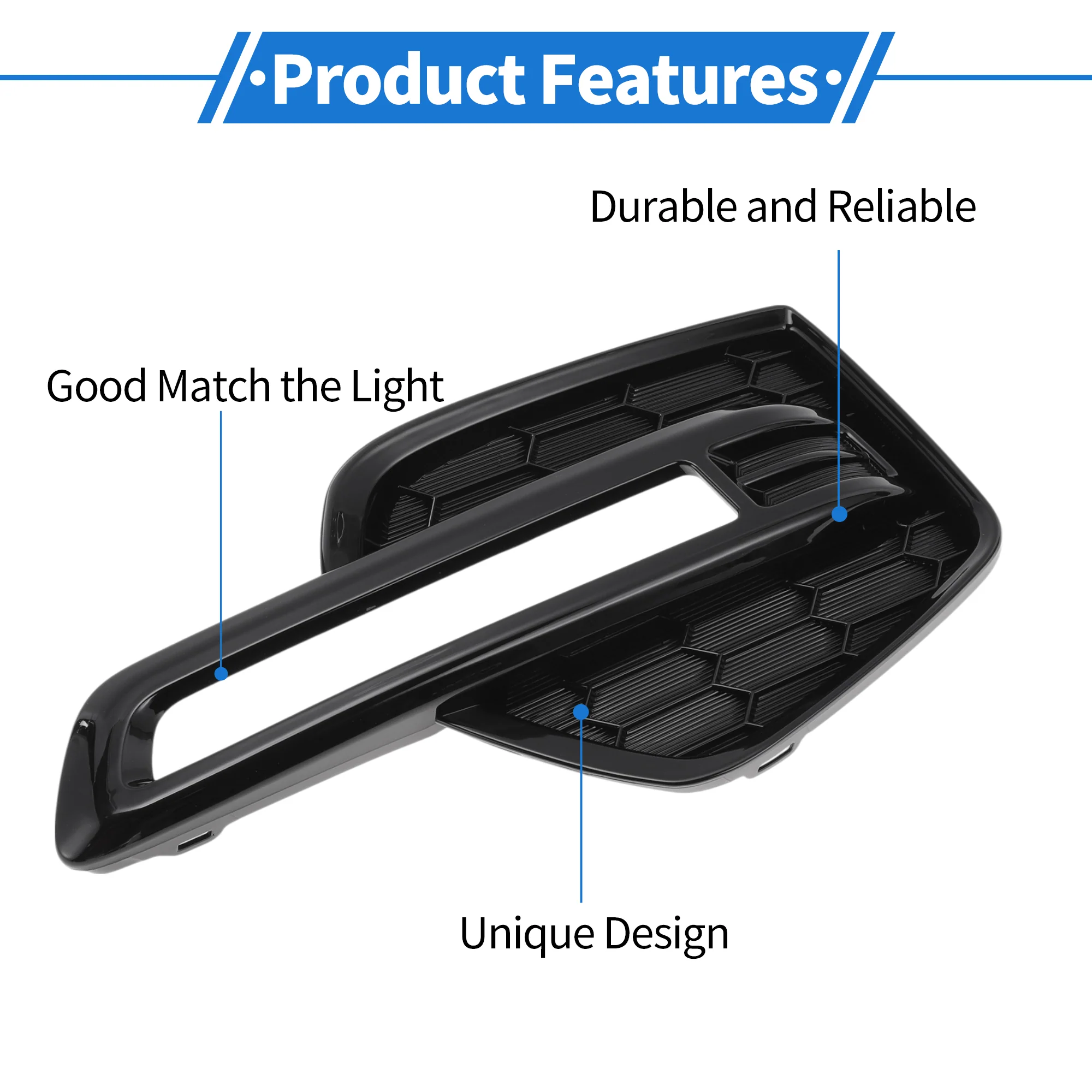 Front Right Fog Light Grill No.71171TKNH01 for Honda Odyssey 2019-2021 - Image 6