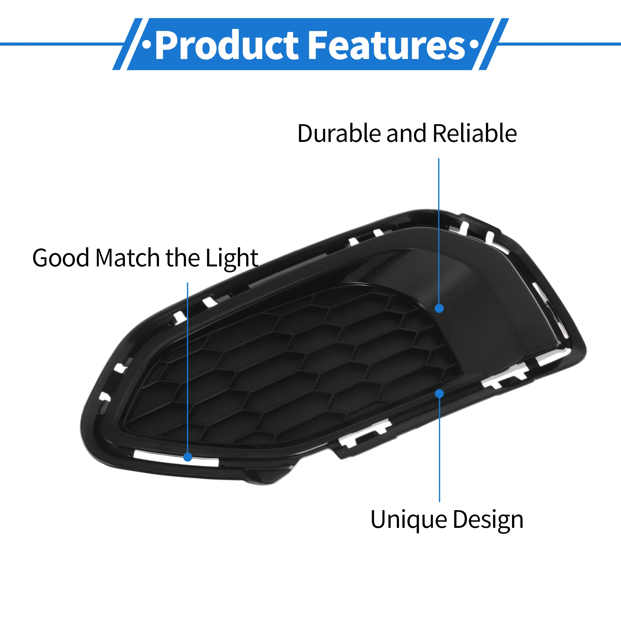Front Right Fog Light Grill No.71103T5HH50 for Honda Fit 2018-2019 - Image 6