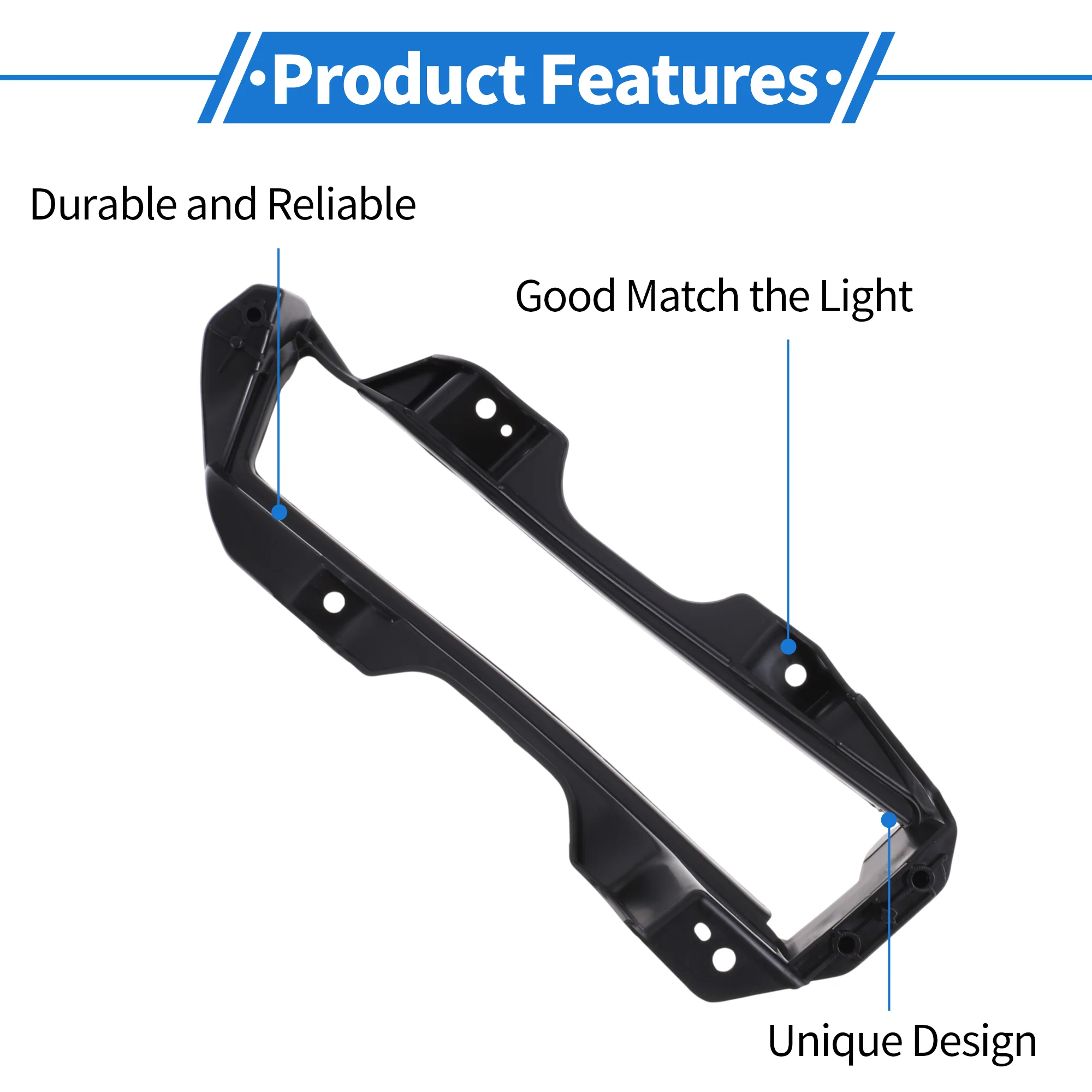 Front Right Fog Light Grill No.71107T7AJ10 for Honda HRV 2019-2021 - Image 6