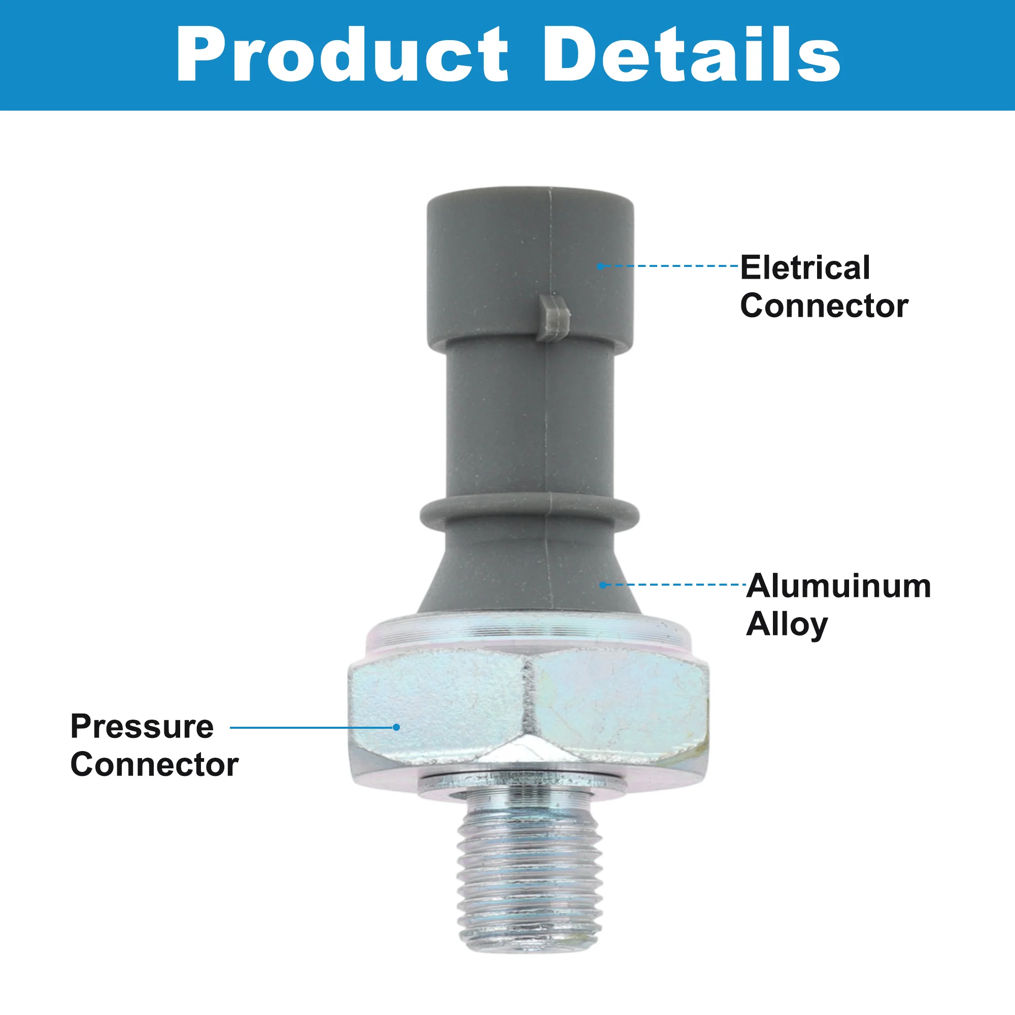 No.55581588 Oil Pressure Sensor for Buick Encore for Chevy Cruze 1.4L/1.6L/1.8L - Image 6