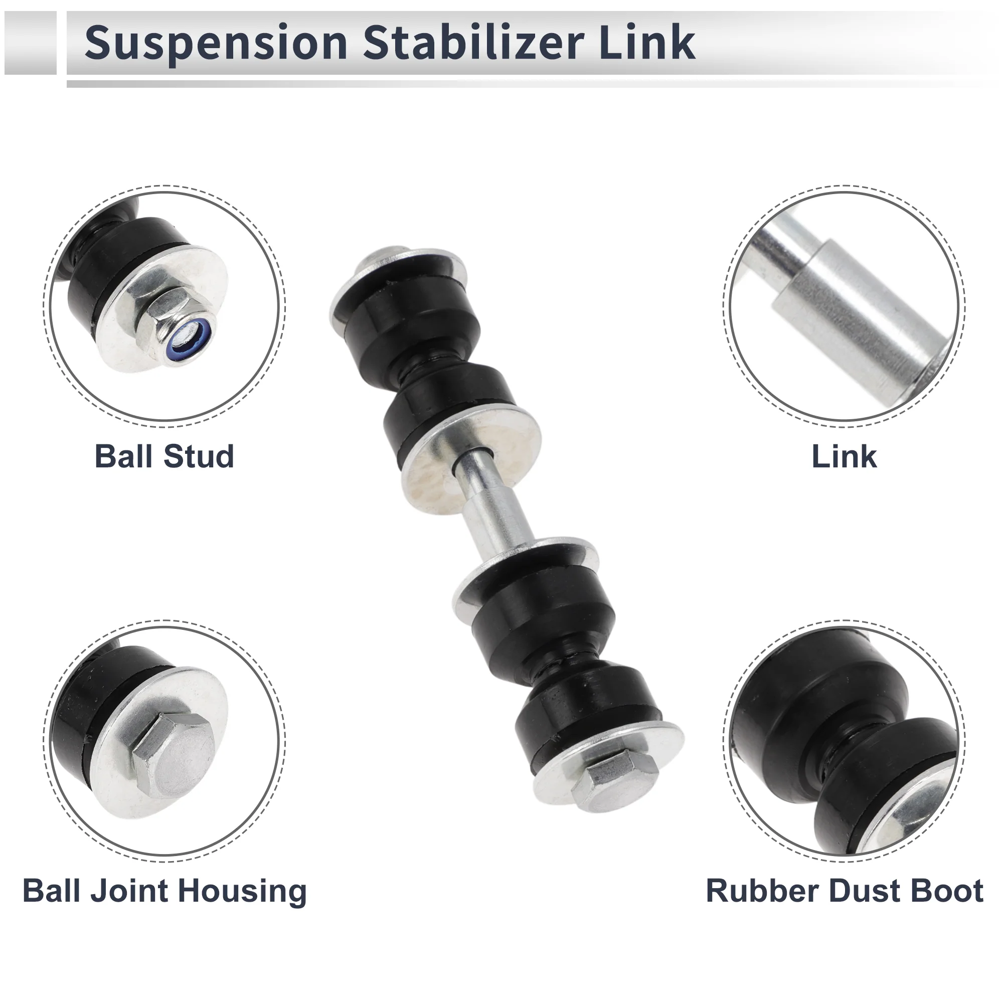 Front Stabilizer Bar Links for BUICK ALLURE 2005- 2009 No.K5342 2 Pcs - Image 5