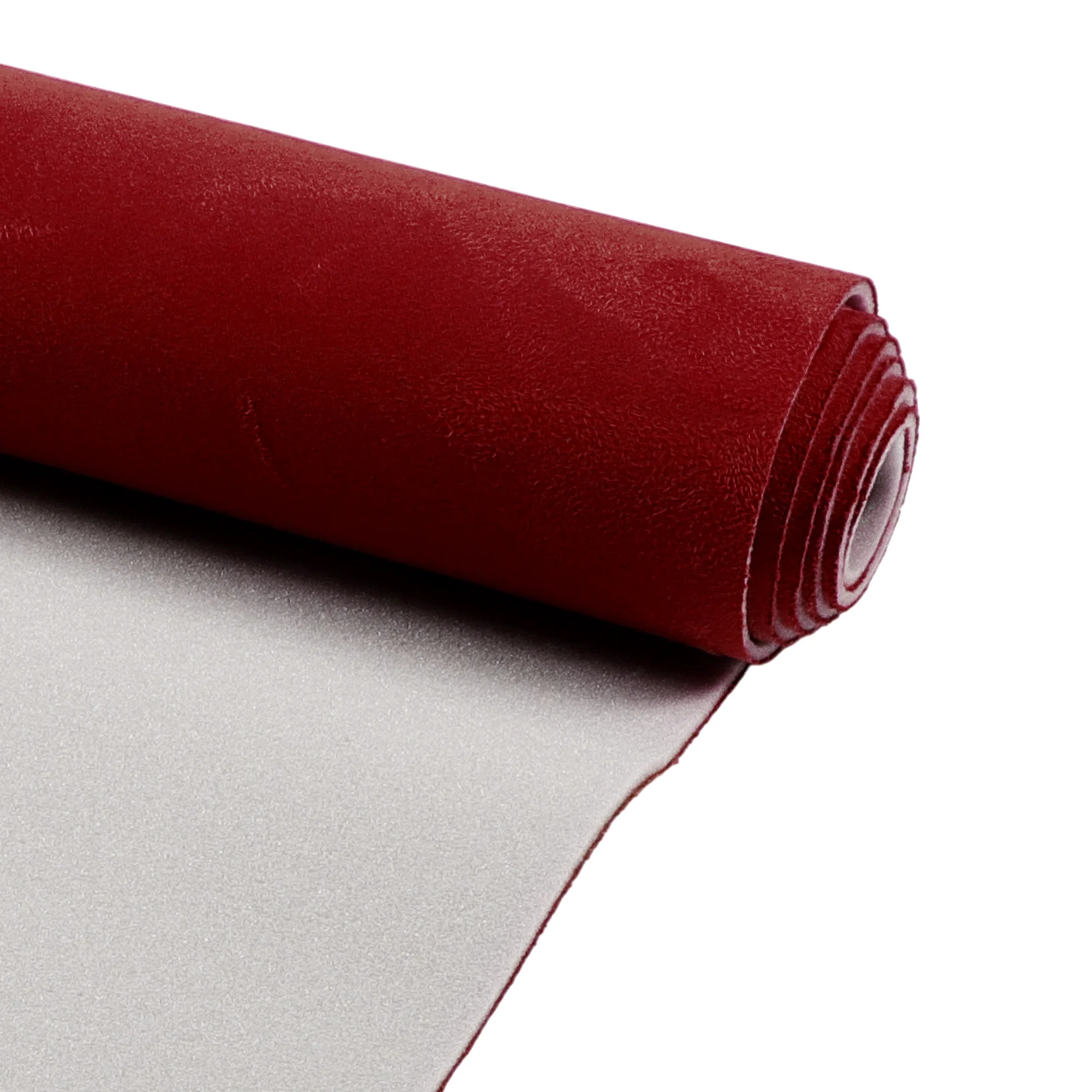 160G Headliner Fabric 90.16"x59.84" Foam Backing for Car Roof Repair Claret