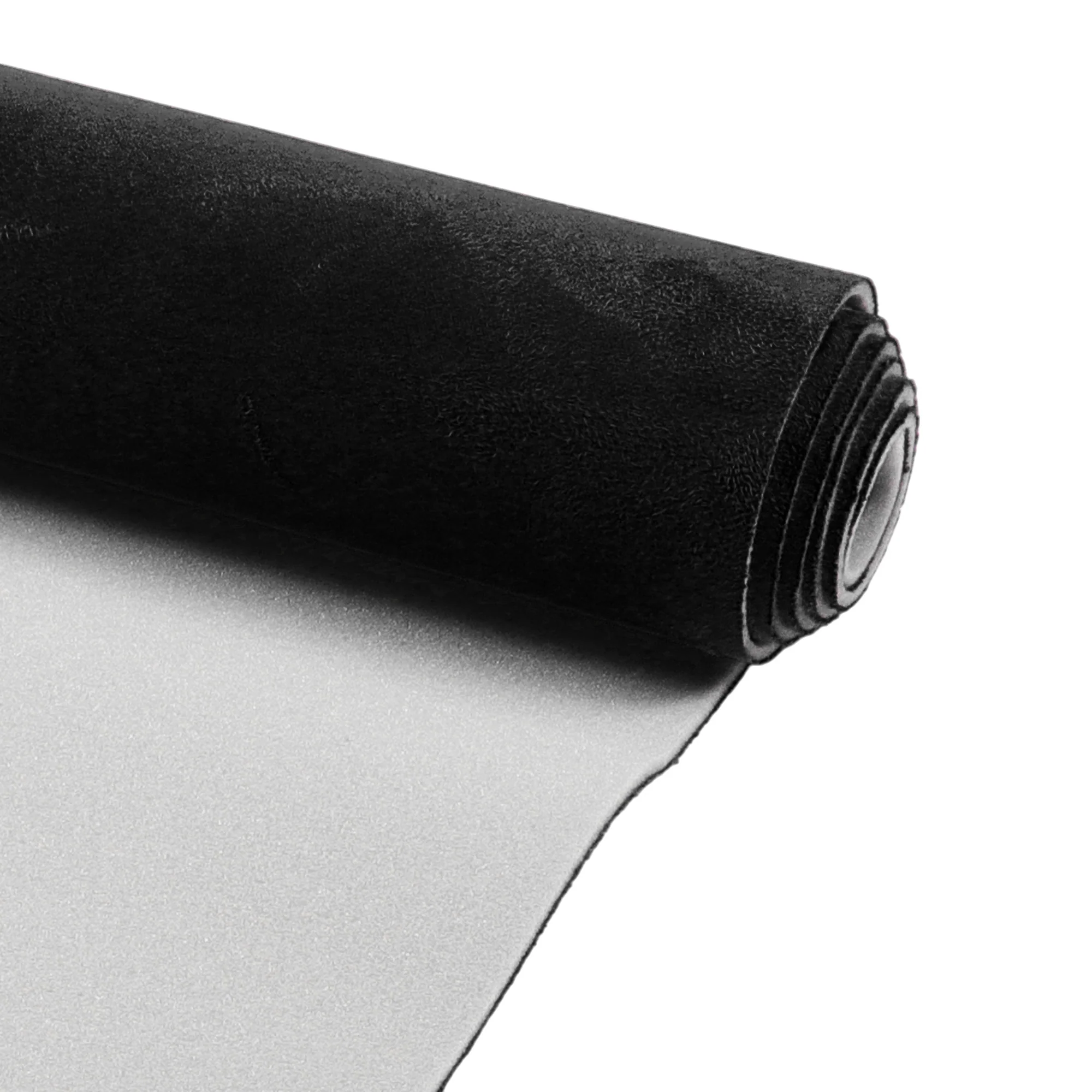 160G Headliner Fabric 48.03"x59.84" Foam Backing for Car Roof Repair Black