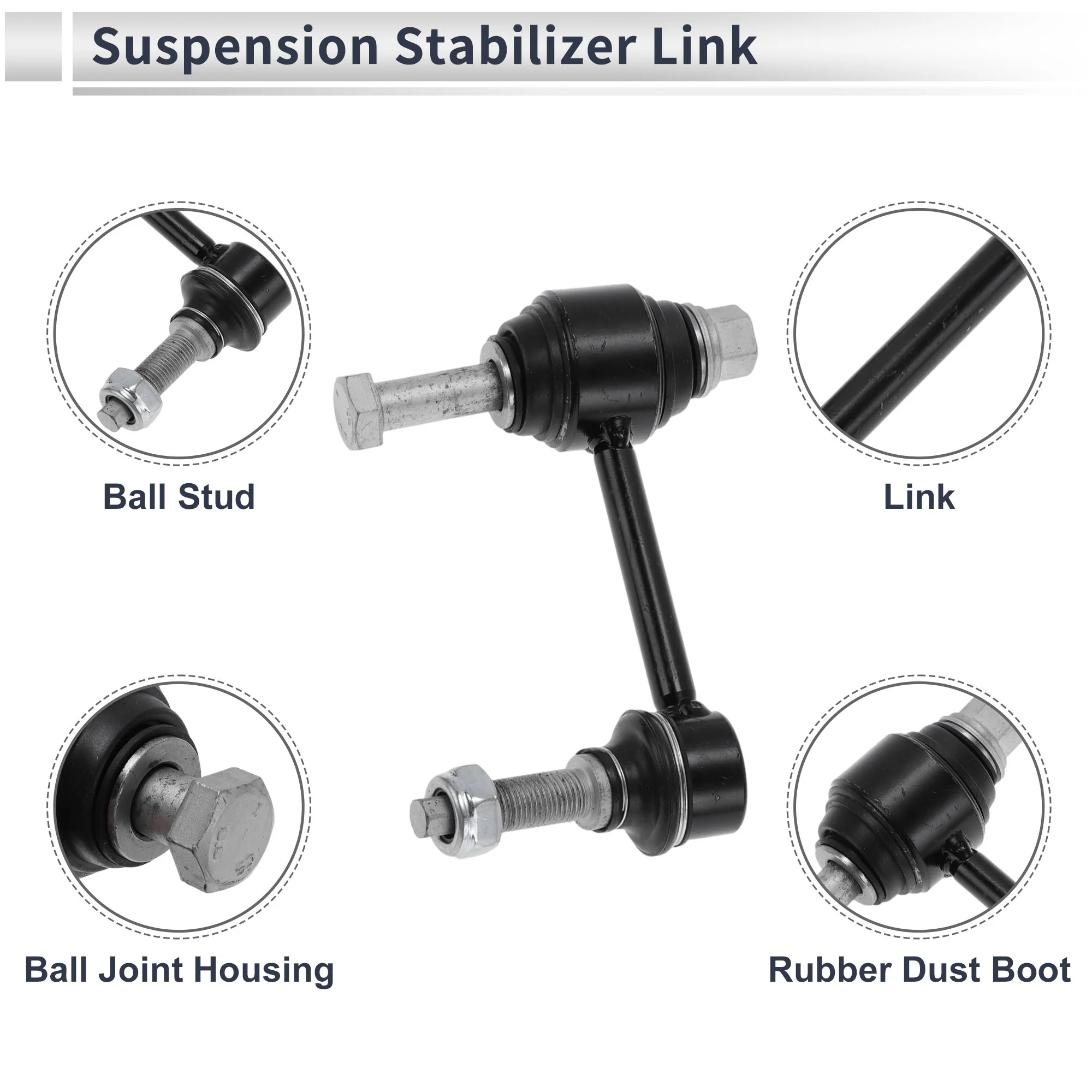 Front Stabilizer Bar Links for DODGE DURANGO 16-22 No.K750887/68280910AC 2 Pcs - Image 5