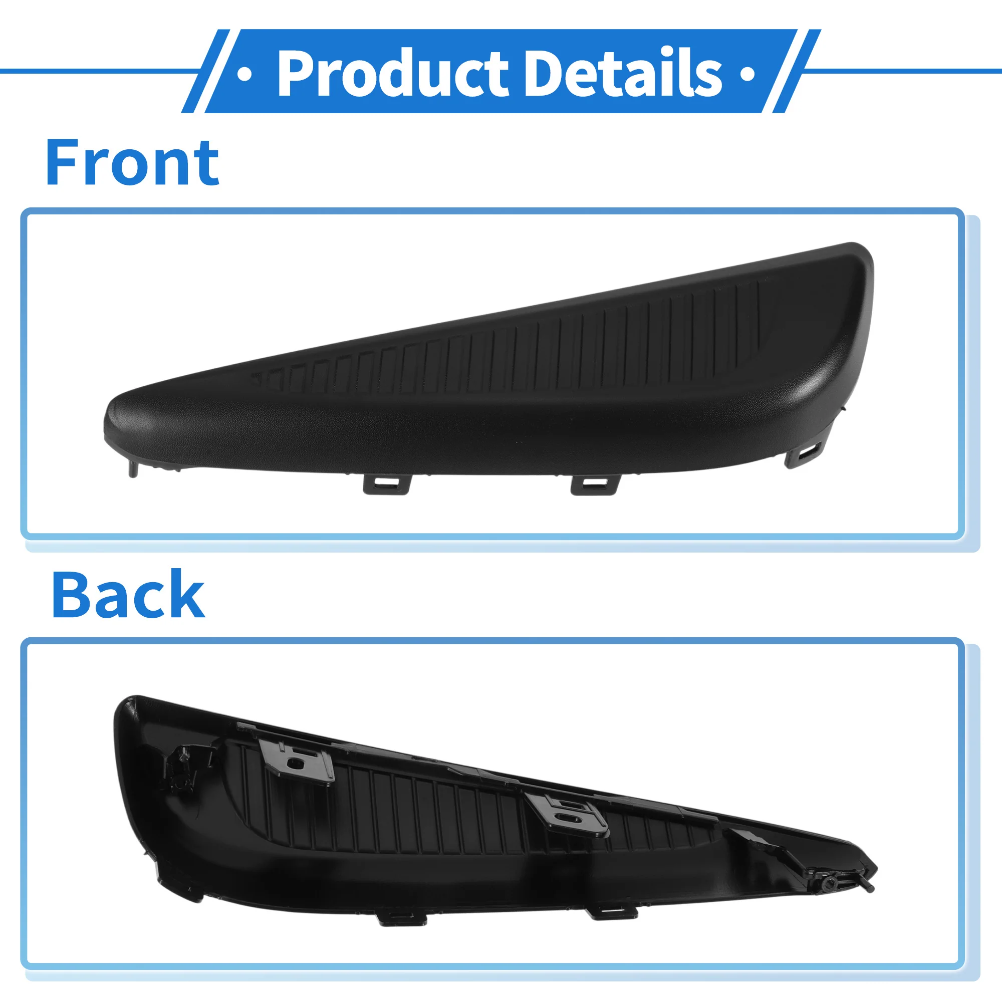 Front Left Front Right Fog Light Grill No.5271247040 for Toyota Prius 2019-2022 - Image 5